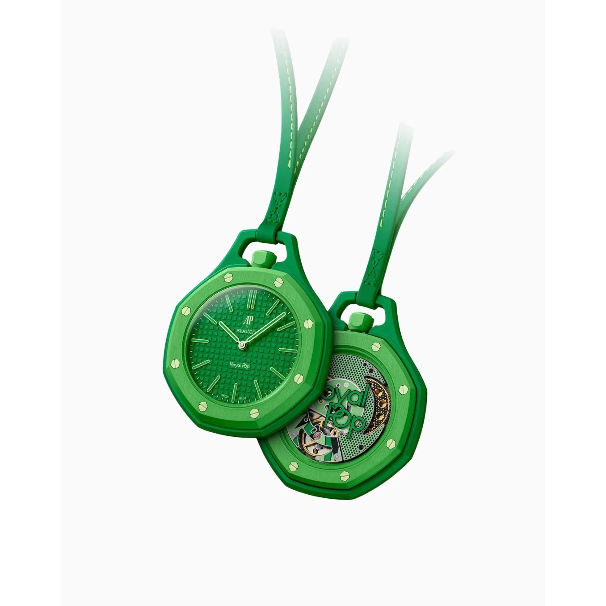 Swatch  Pop Green Eight スウォッチ AP Audemars Piguet x Swatch Royal Pop - Green Eight – Lisabona Streetwear