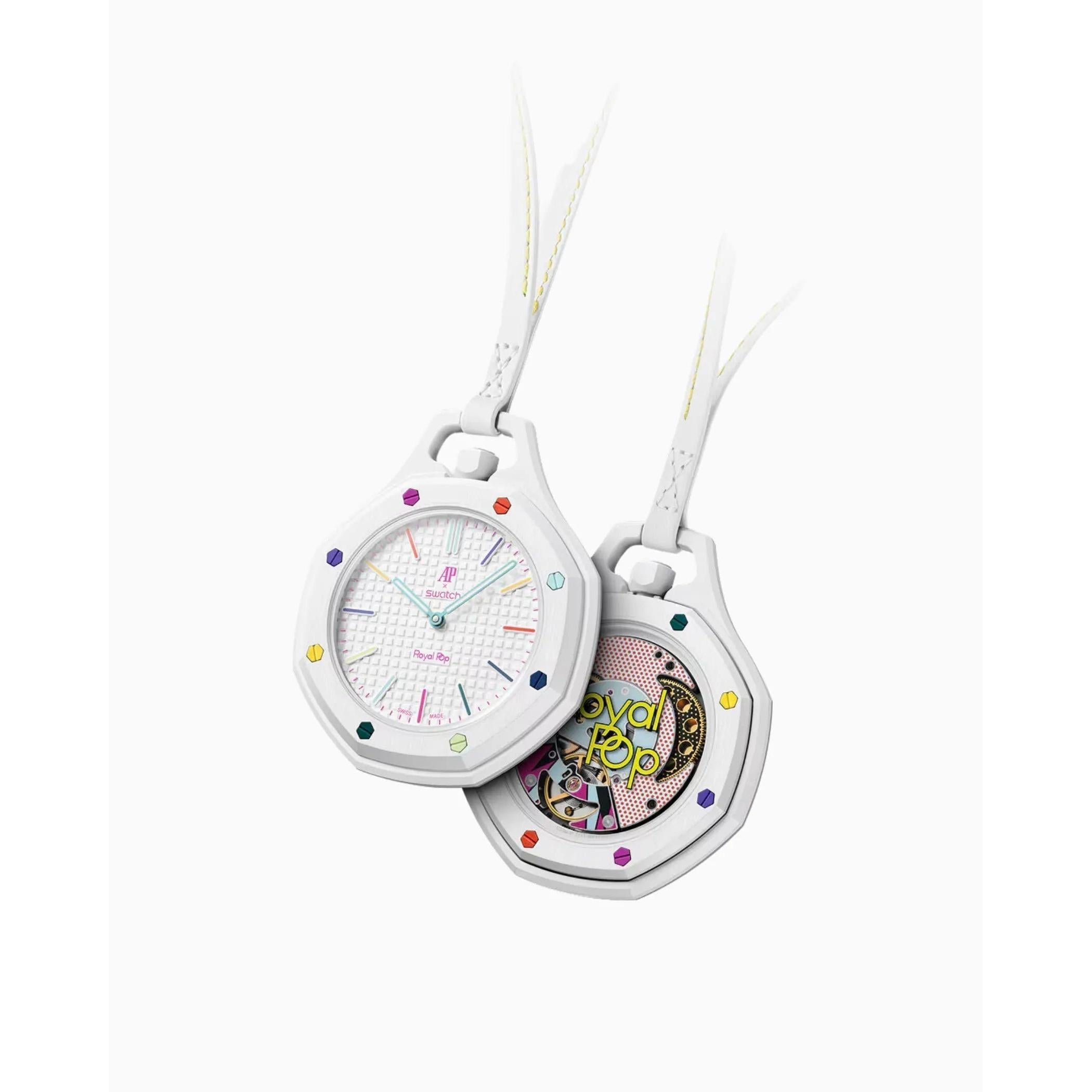 Audemars Piguet x Swatch Royal Pop - Huit Blanc – Lisabona Streetwear