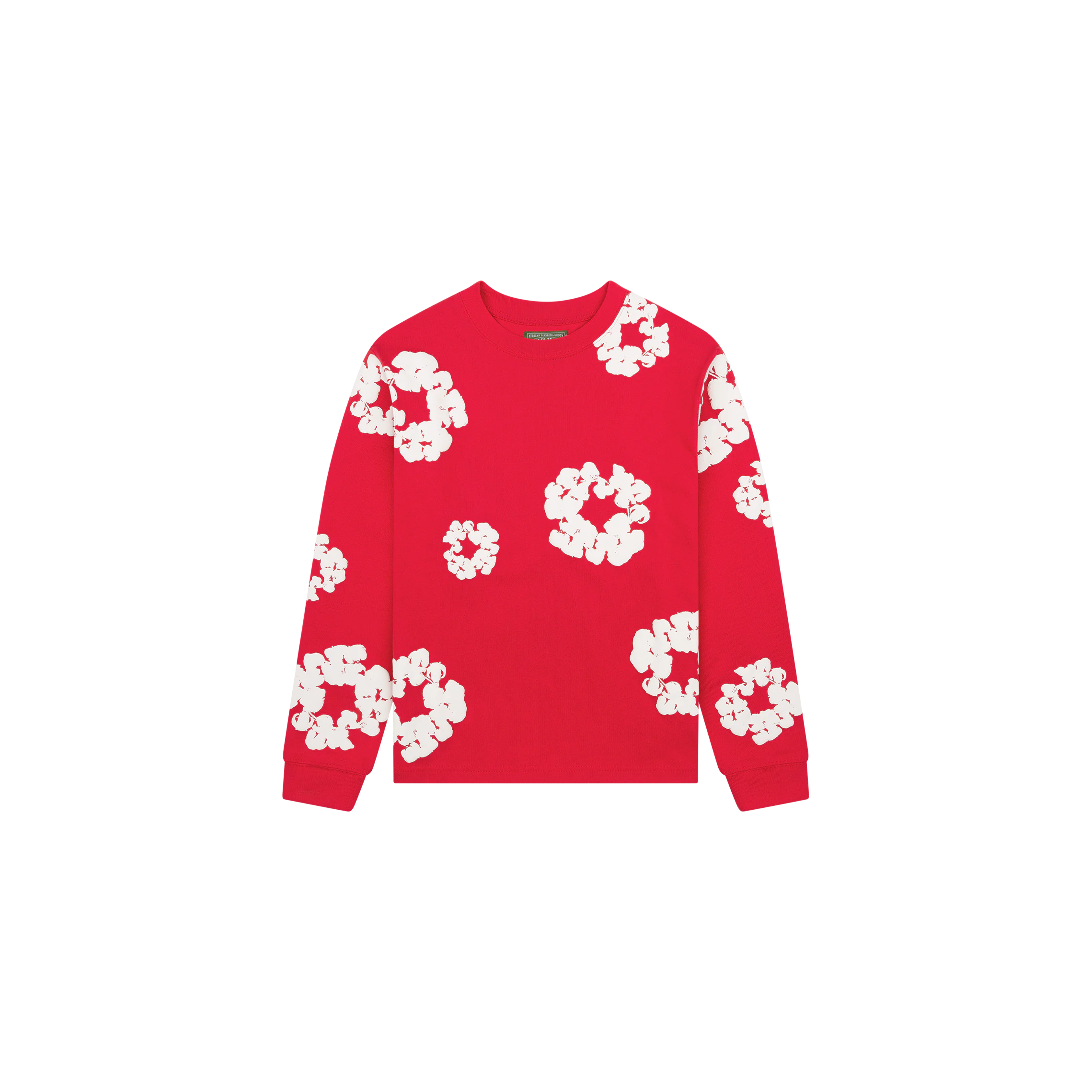 Denim Tears Long Sleeve Cotton Wreath - Red – Lisabona Streetwear