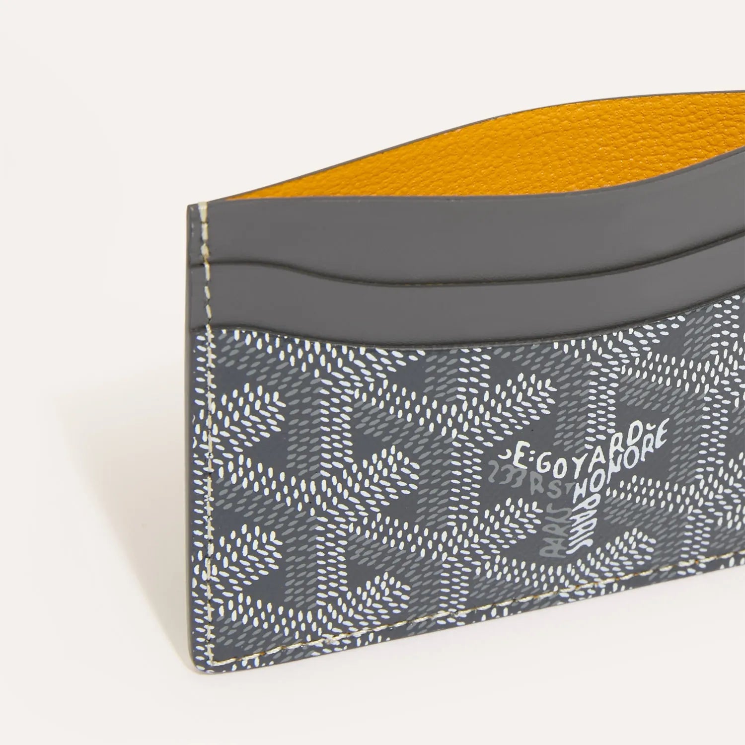 Goyard Saint Sulpice Card Holder - Grey – Lisabona Streetwear