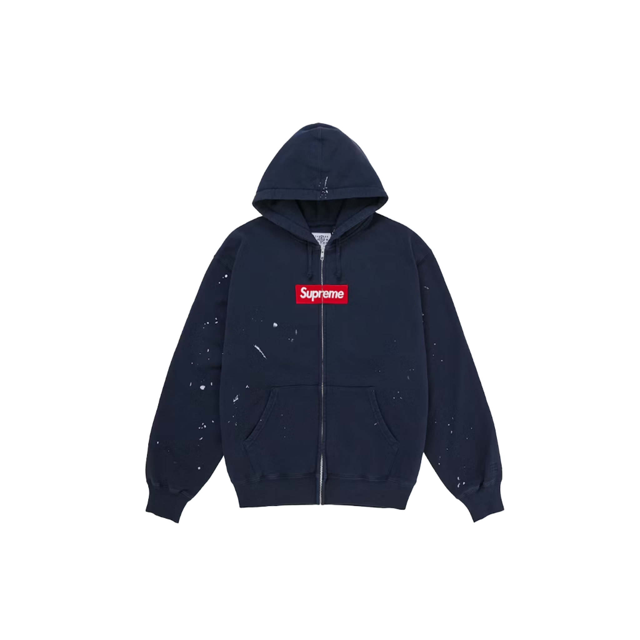 新品supreme MM6 Box Logo Hooded Sweatshirt Supreme MM6 Maison Margiela Box Logo Zip Up Hooded Sweatshirt