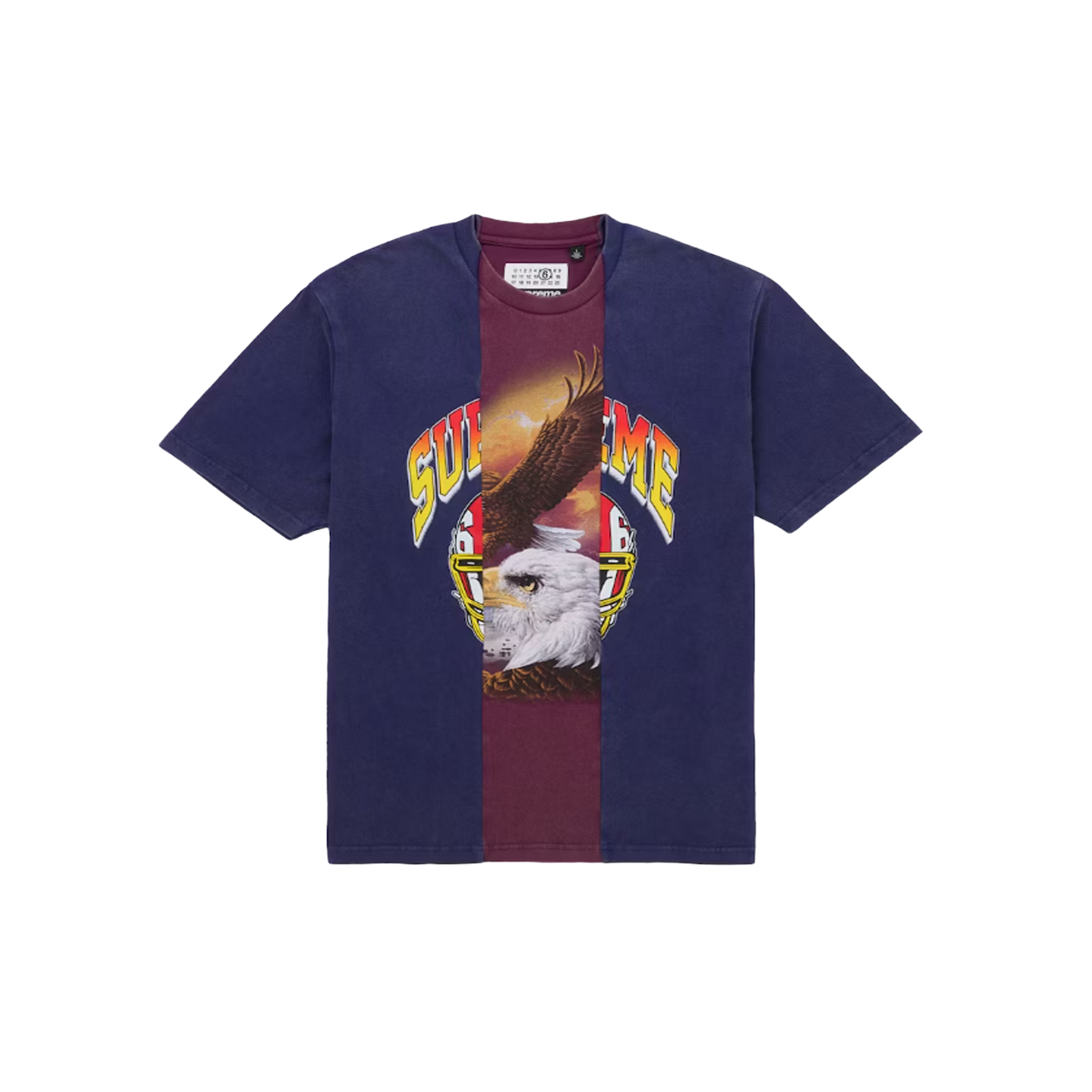 Supreme MM6 Maison Margiela Split S/S Top - Navy – Lisabona Streetwear