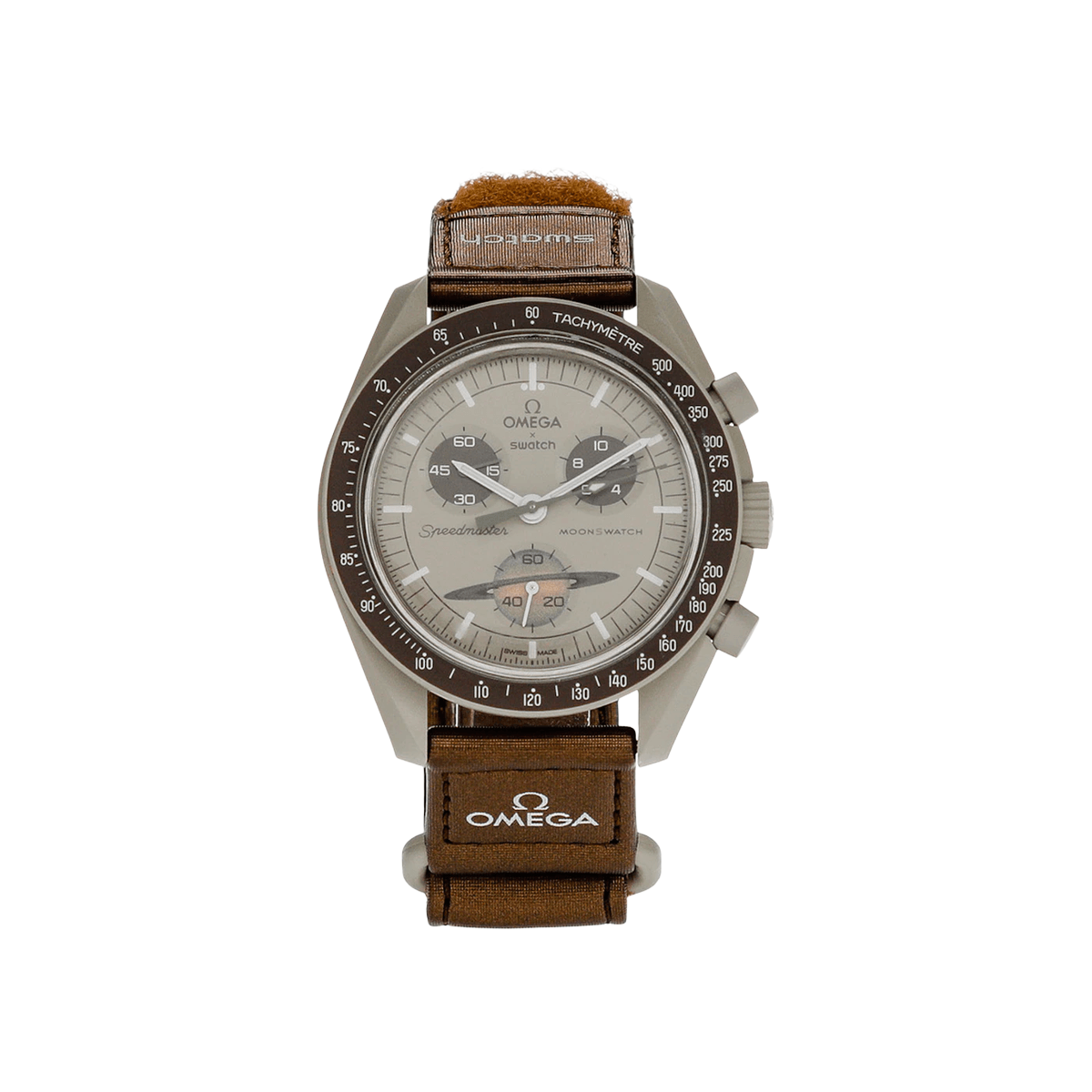 Swatch × Omega Mission to Saturn Swatch Moonswatch 