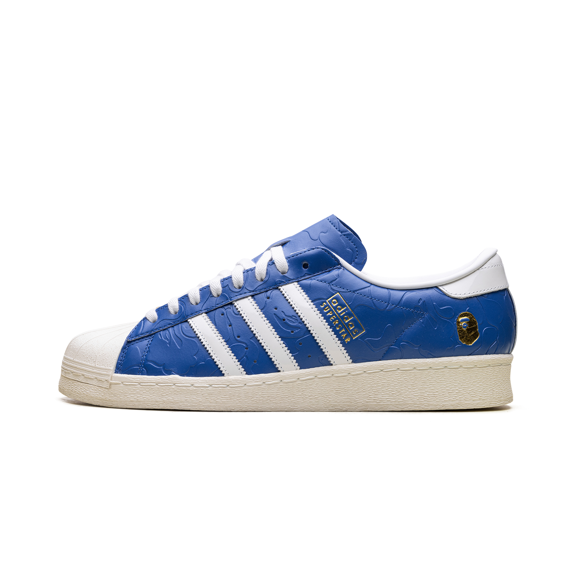 adidas Superstar Vintage Bape - Blue White – Lisabona Streetwear