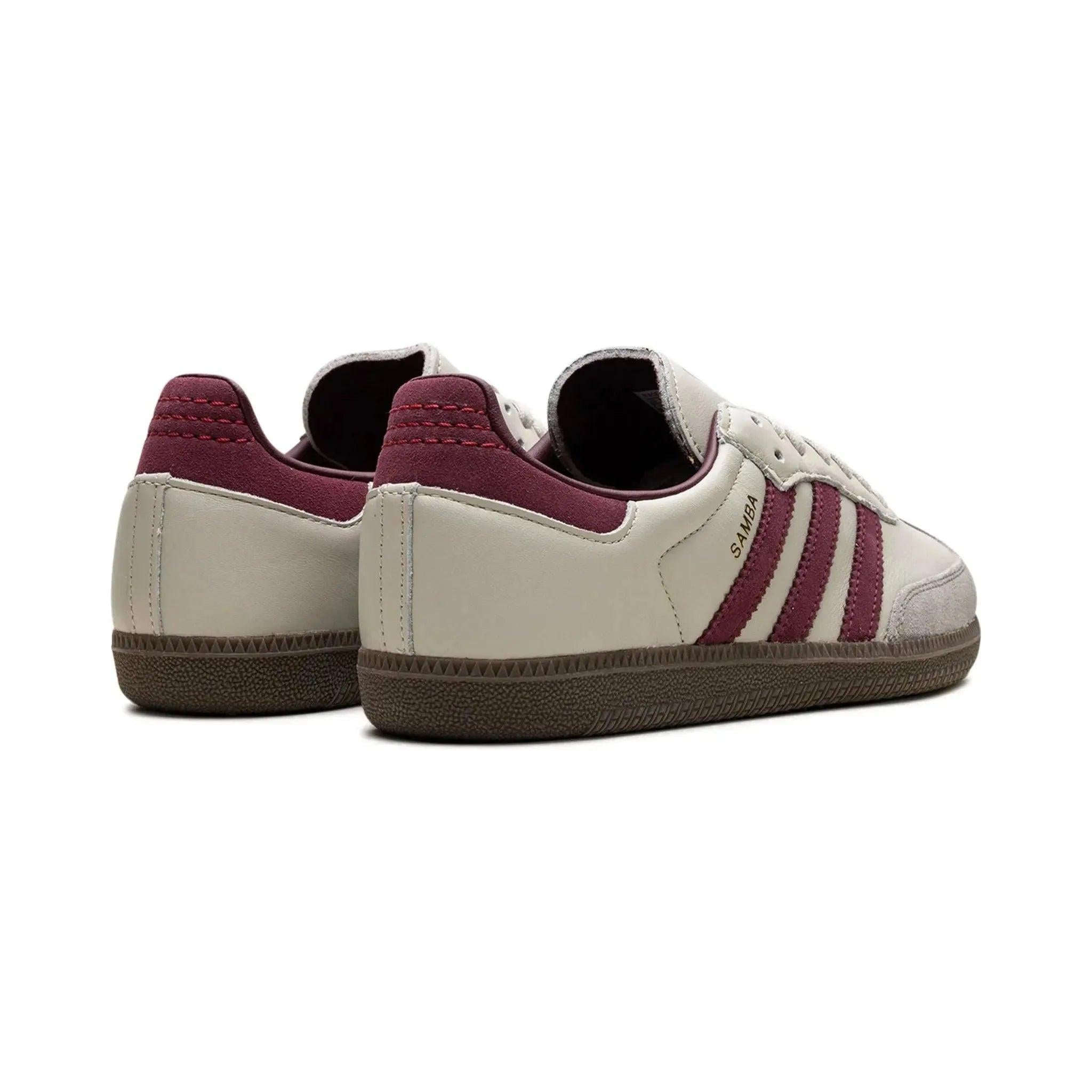 Adidas Samba OG - Putty Grey Maroon
