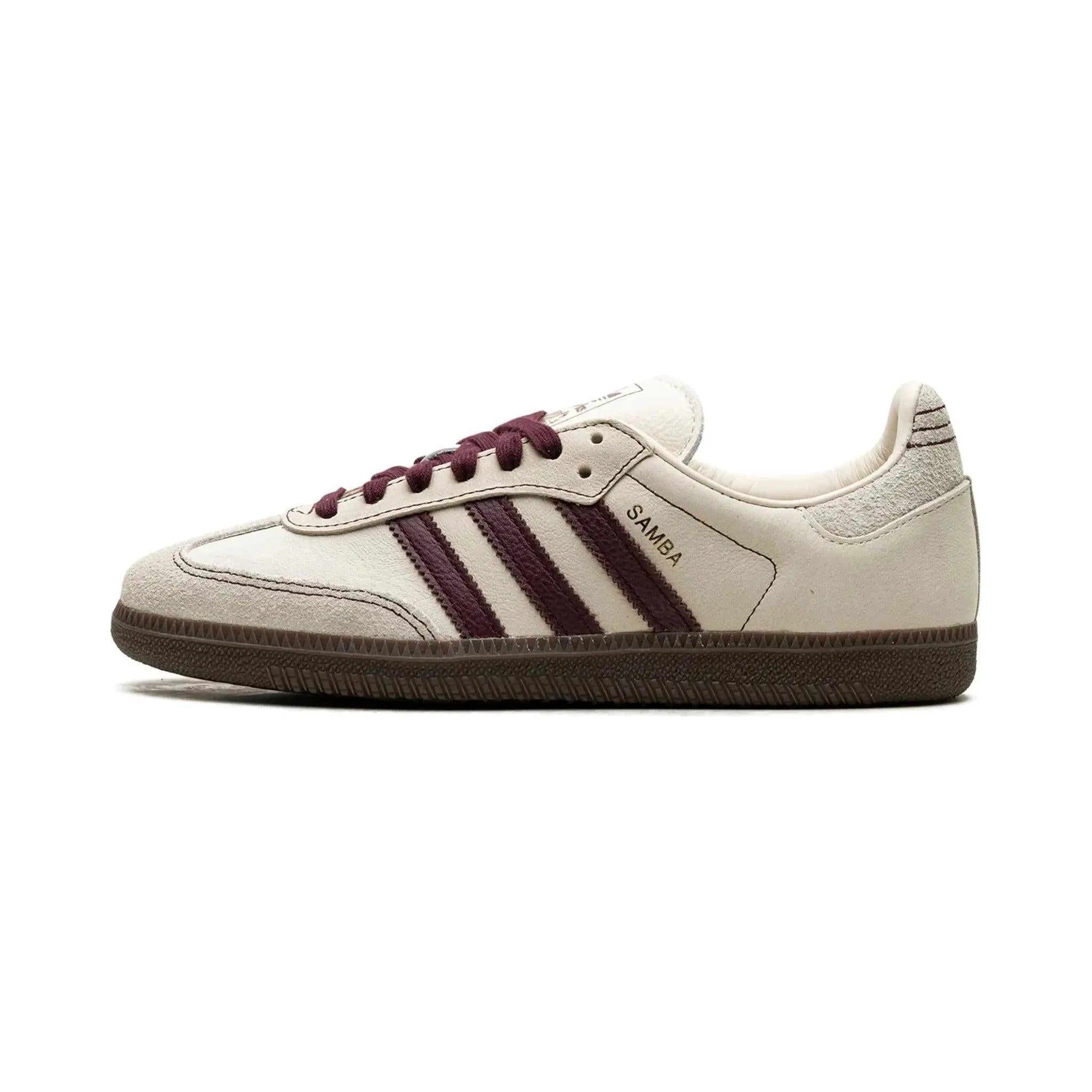 Adidas Samba OG - Wonder White Maroon