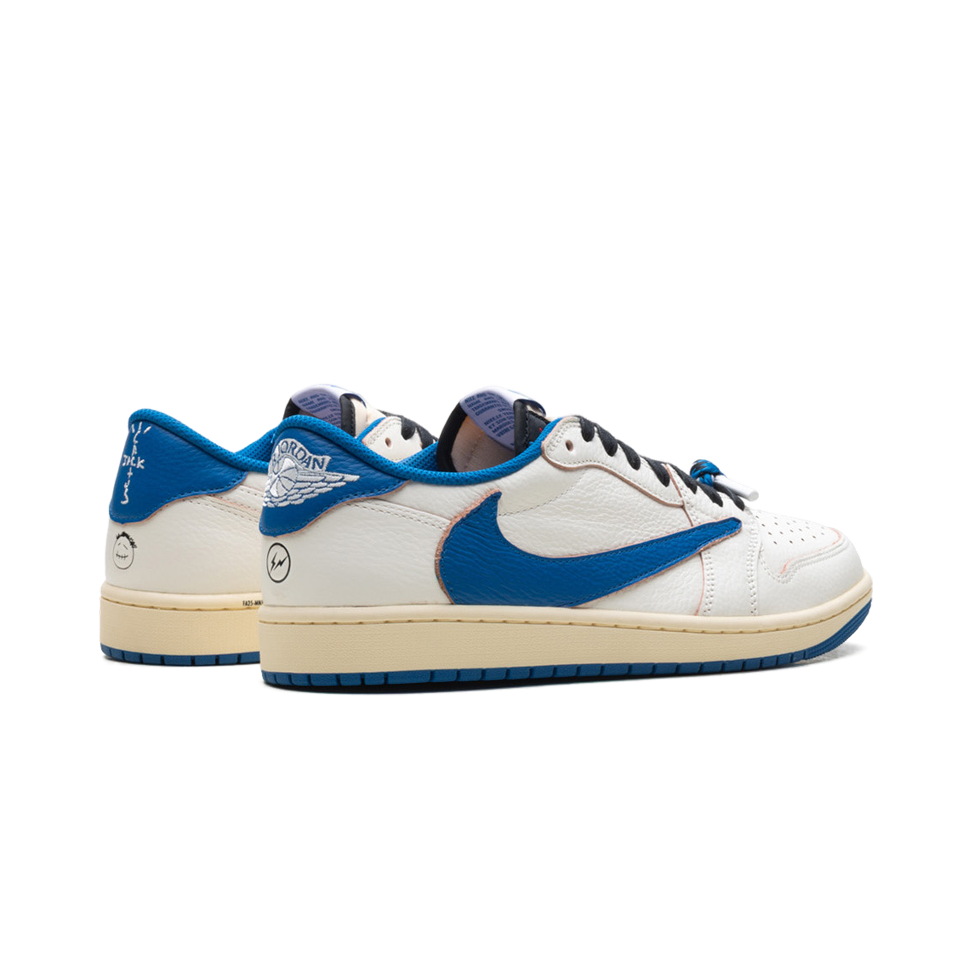 Air Jordan 1 Low - Travis Scott x Fragment Sail Military Blue Air Jordan 1 Low - Travis Scott x Fragment Sail Military Blue