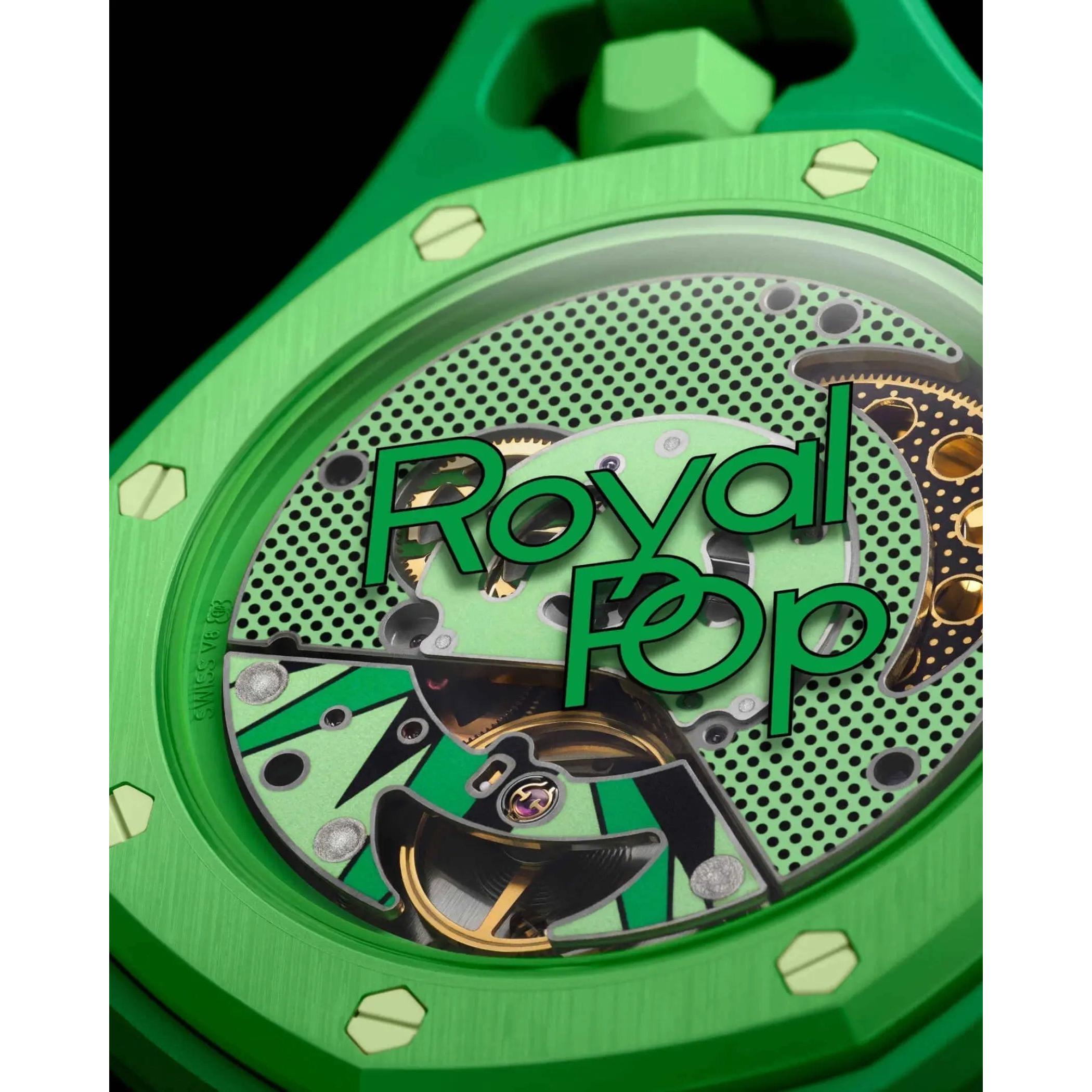 Audemars Piguet x Swatch Royal Pop - Green Eight