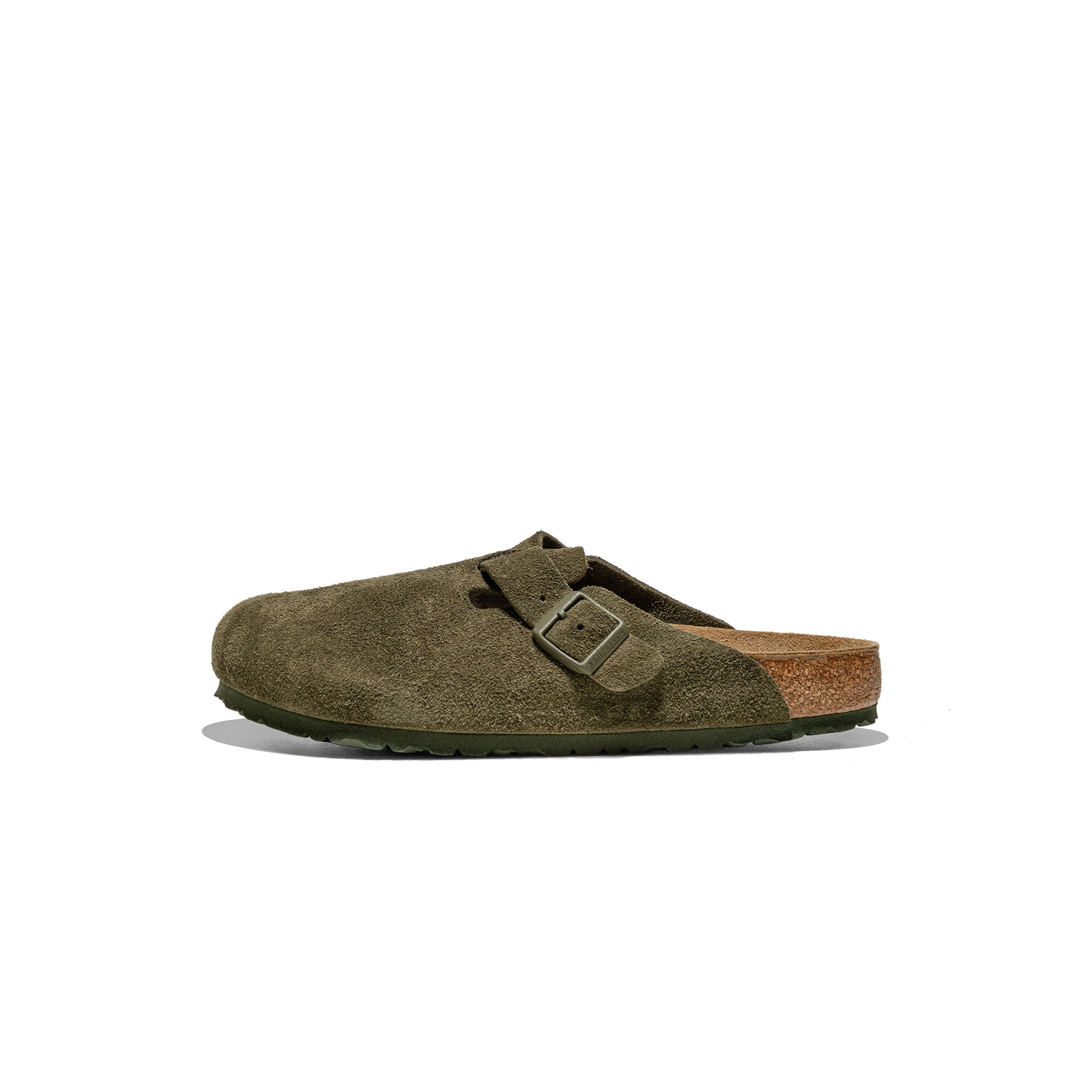 Birkenstock Boston - Suede Thyme