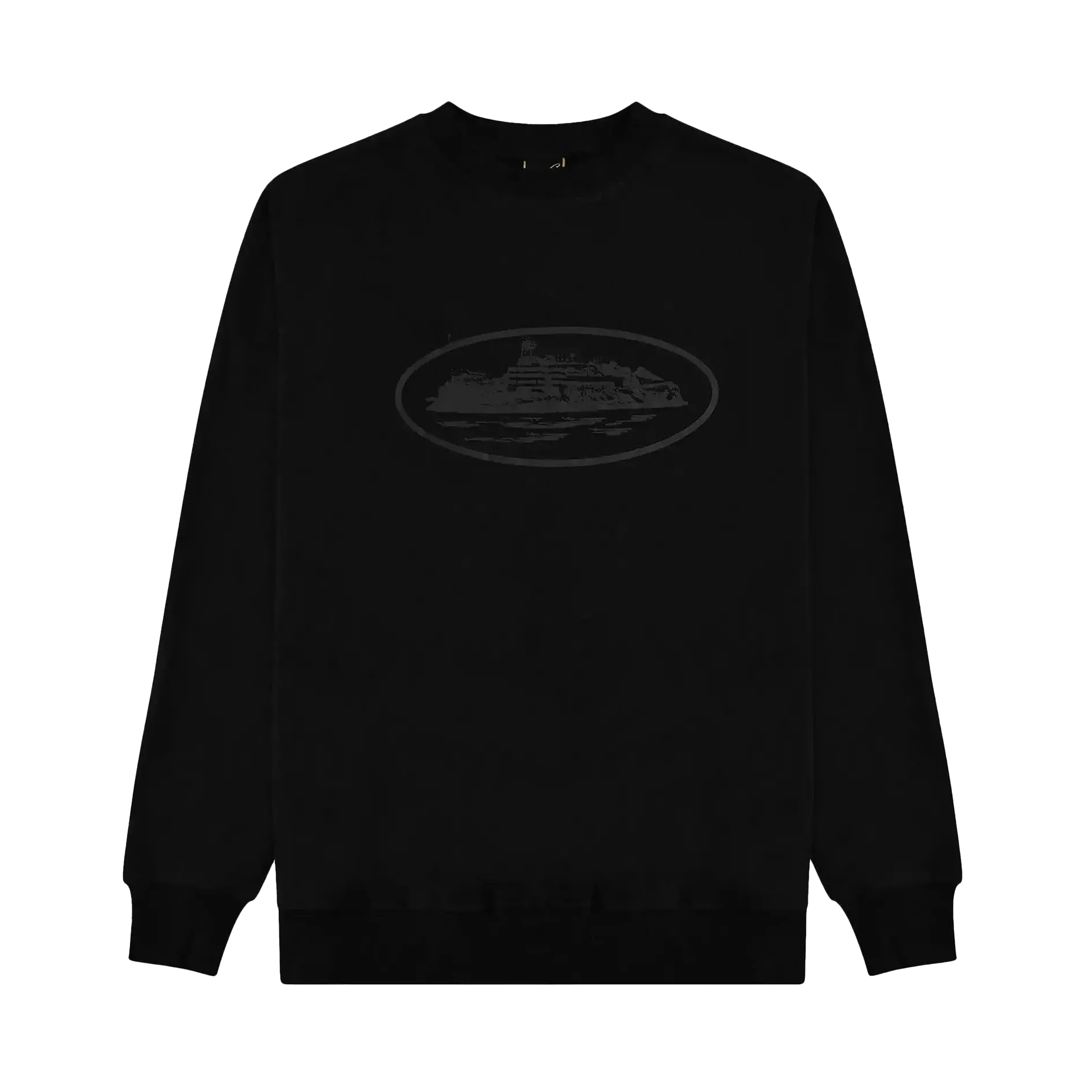 Corteiz OG Alcatraz Sweatshirt - Triple Black