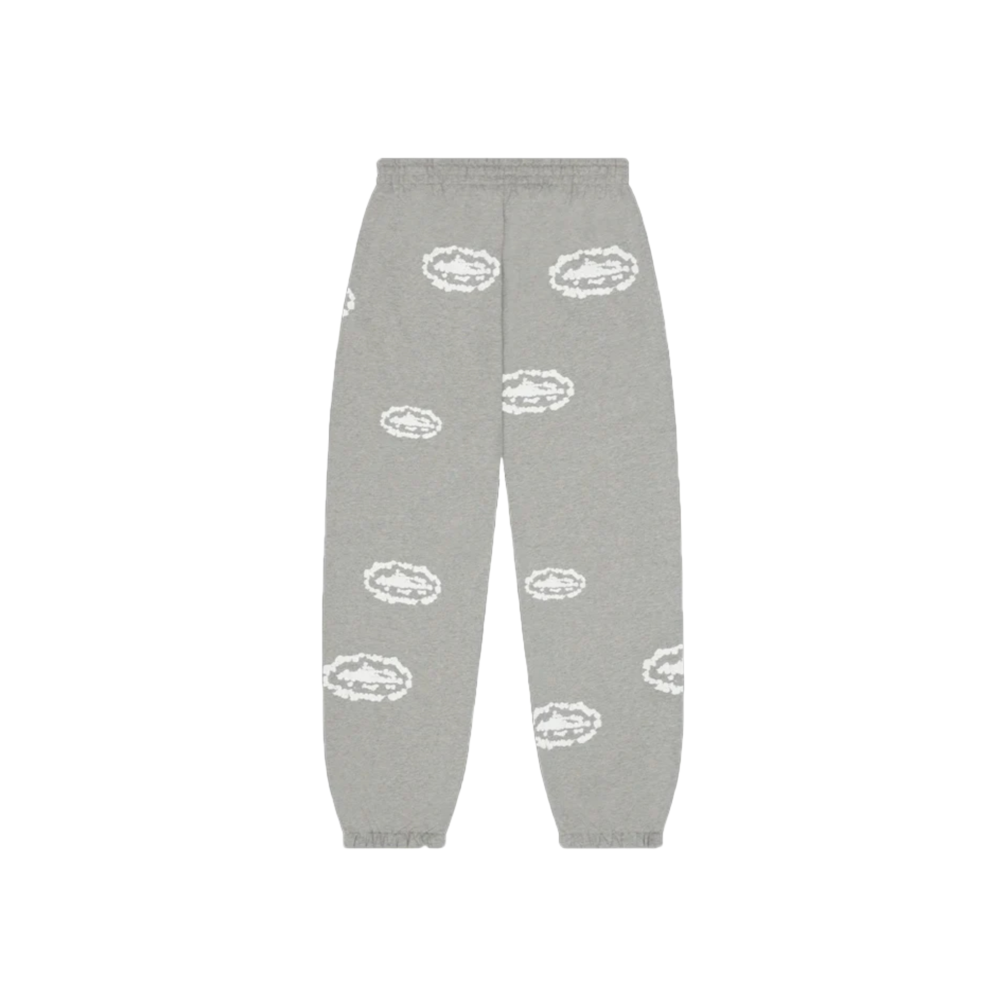 Corteiz x Denim Tears Island Wreath Sweatpants - Heather Grey