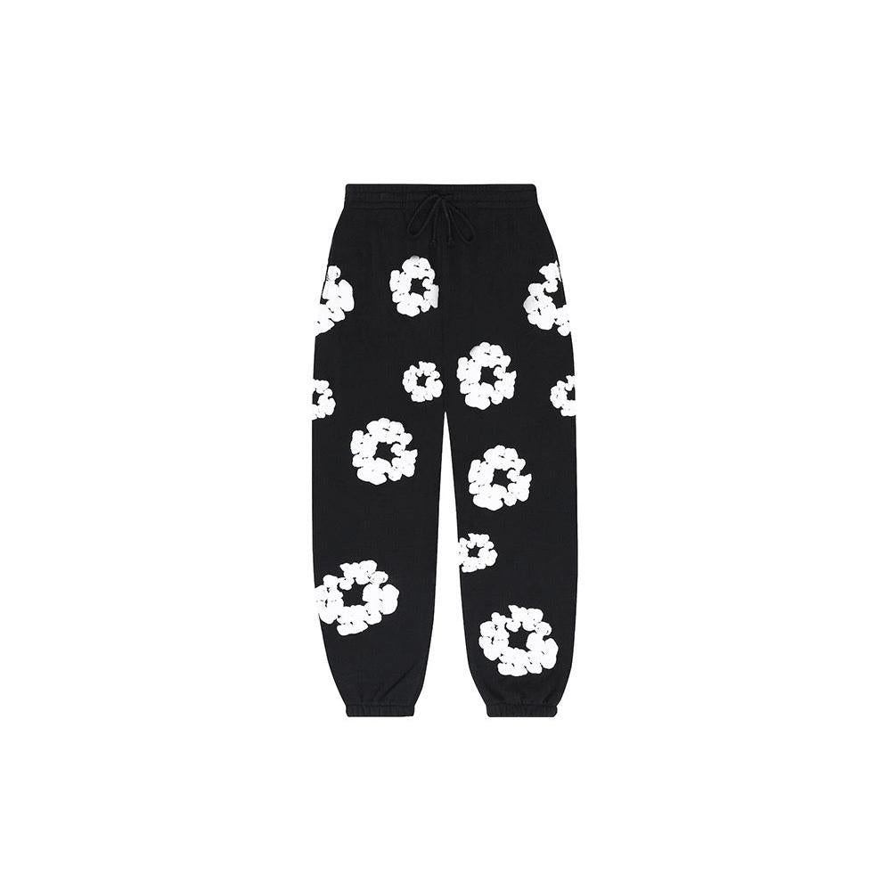 Denim Tears The Cotton Wreath Sweatpants - Black