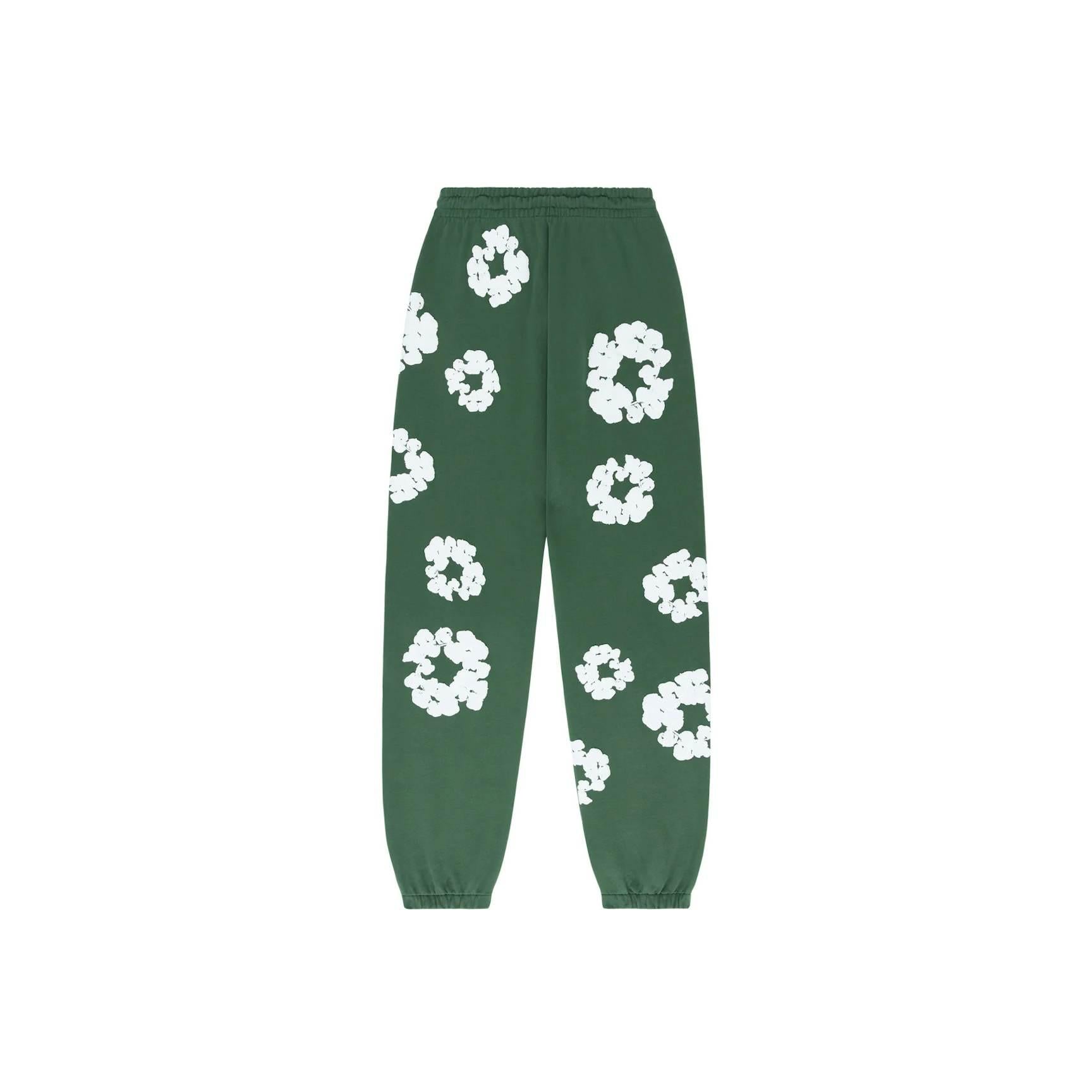 Denim Tears The Cotton Wreath Sweatpants - Green