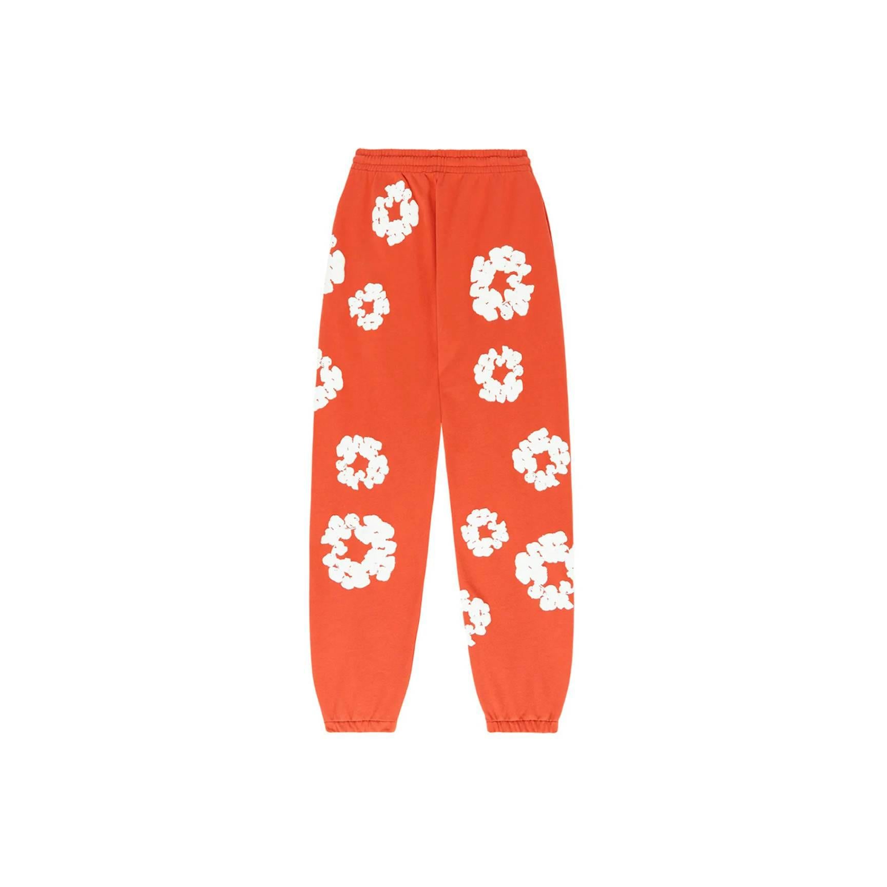 Denim Tears The Cotton Wreath SweatpantsOrange