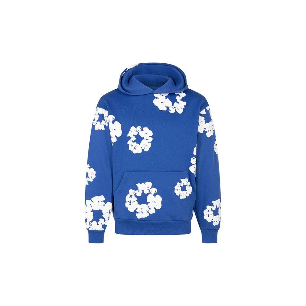 Denim Tears The Cotton Wreath Sweatshirt - Blue