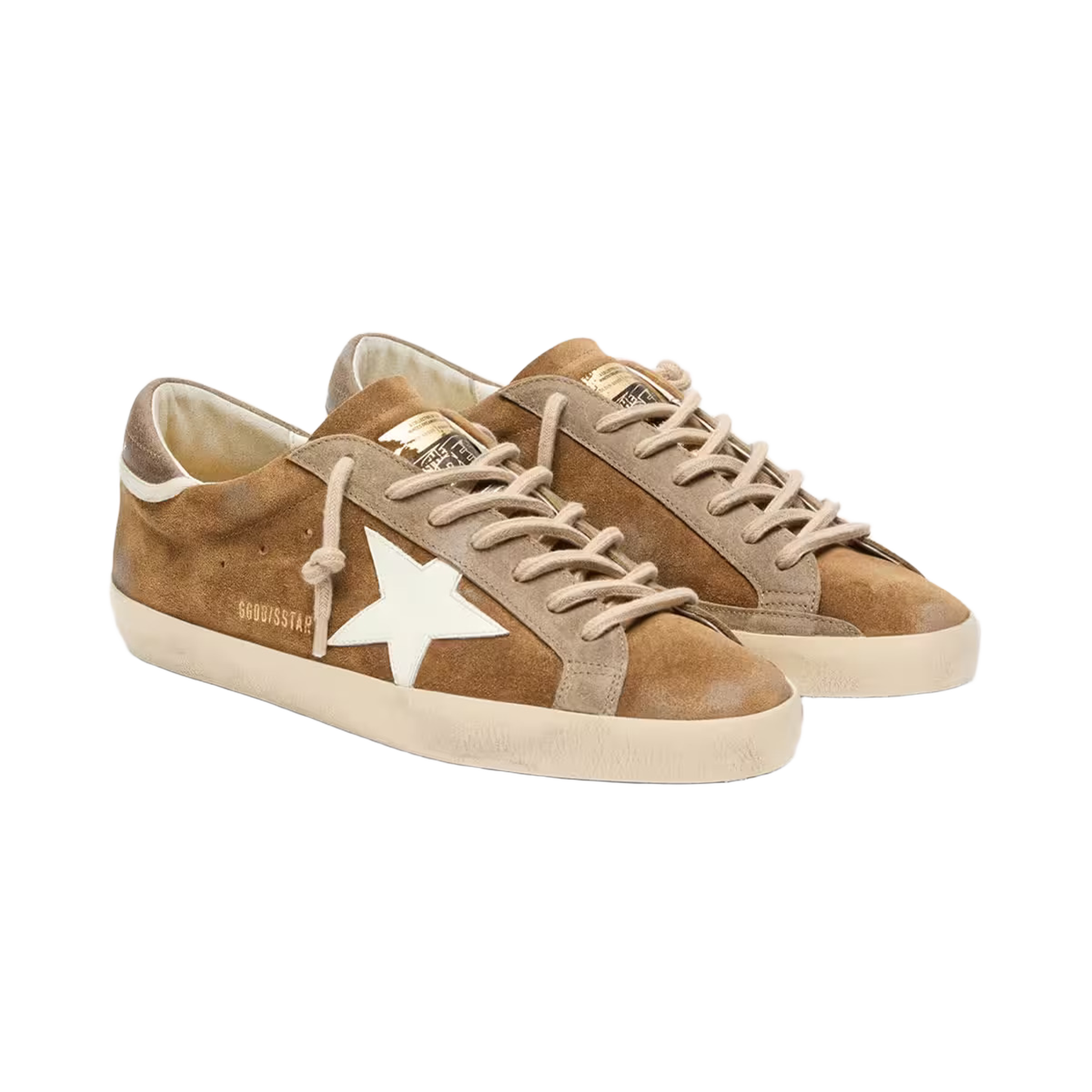Golden Goose Super-Star - 545 FiveFourFive Brown