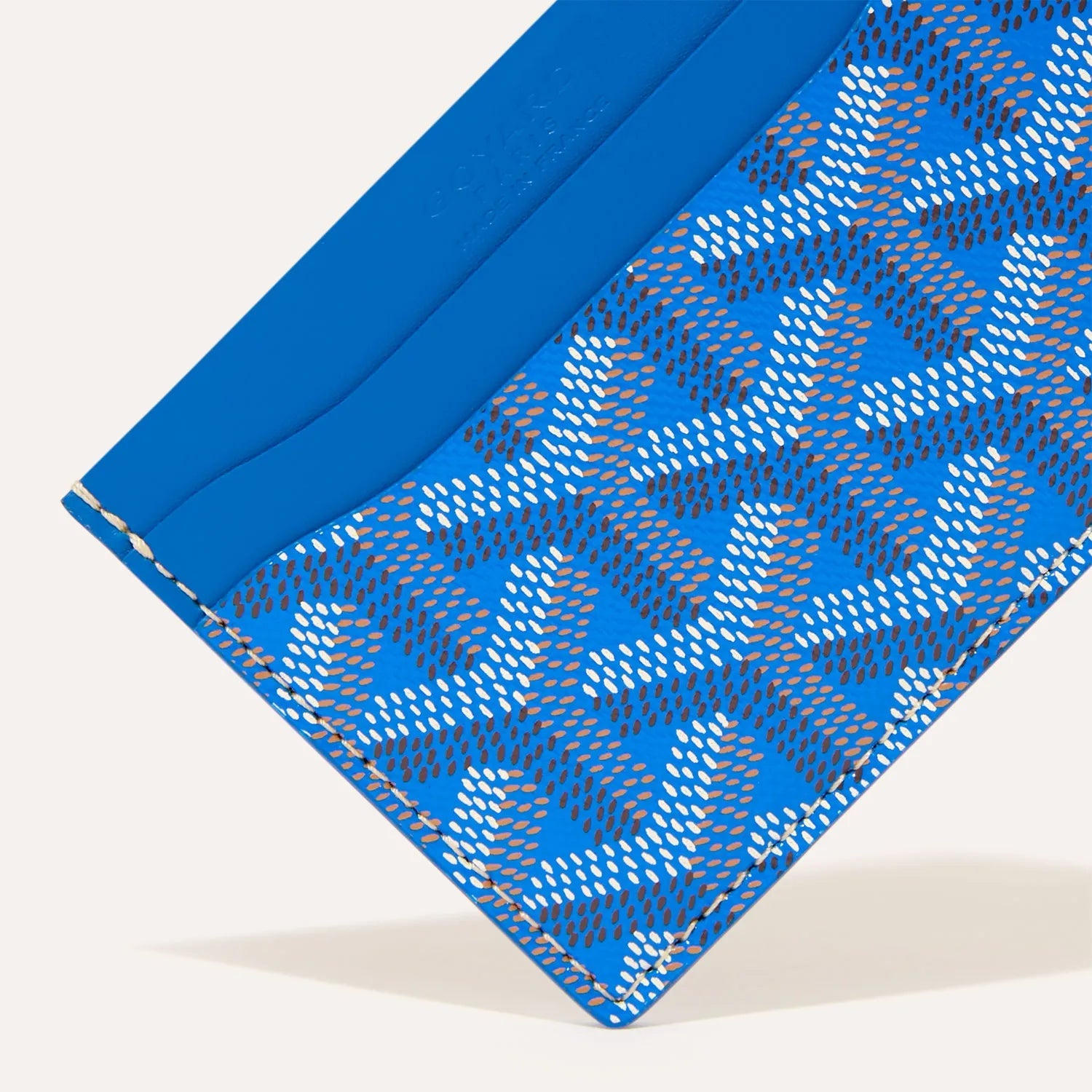 Goyard Saint Sulpice Card Holder - Blue
