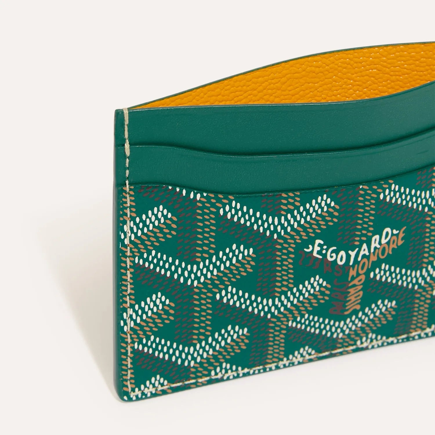 Goyard Saint Sulpice Card Holder - Green