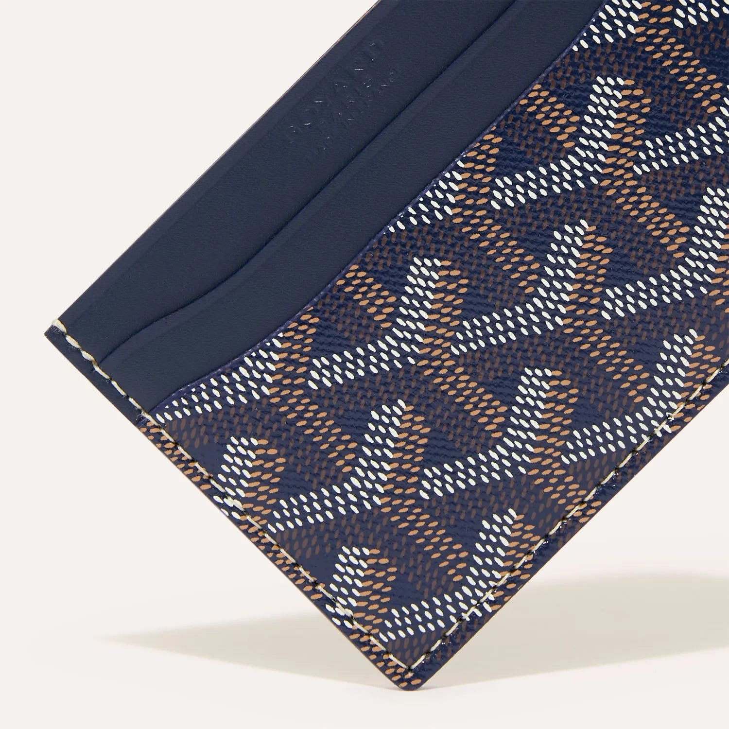 Goyard Saint Sulpice Card Holder - Navy Blue
