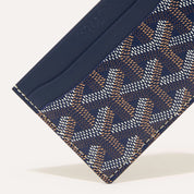 Goyard Saint Sulpice Card Holder - Navy Blue
