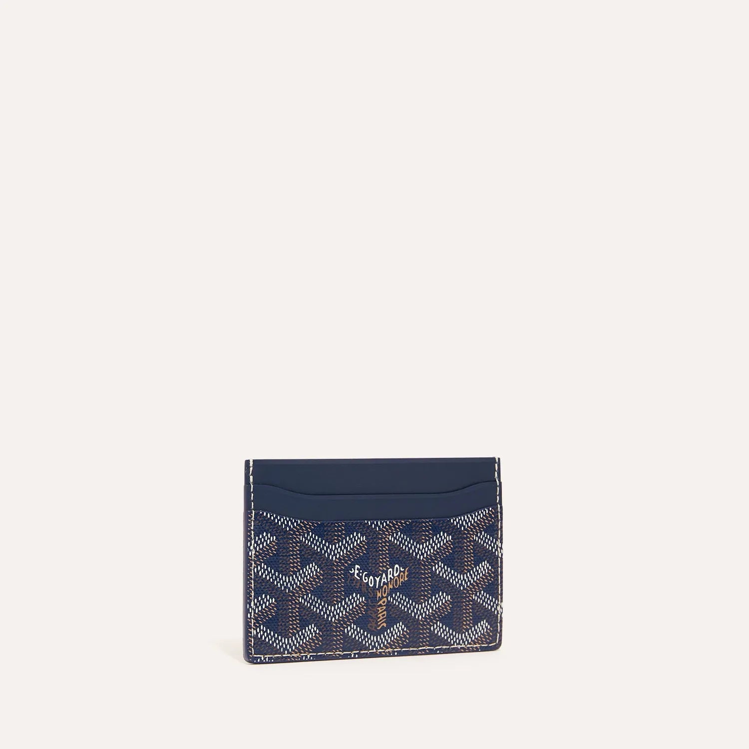 Goyard Saint Sulpice Card Holder - Navy Blue