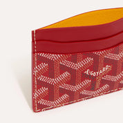 Goyard Saint Sulpice Card Holder - Red