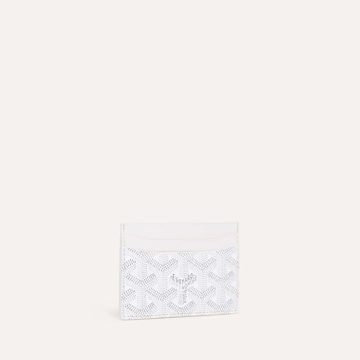 Goyard Saint Sulpice Card Holder - White