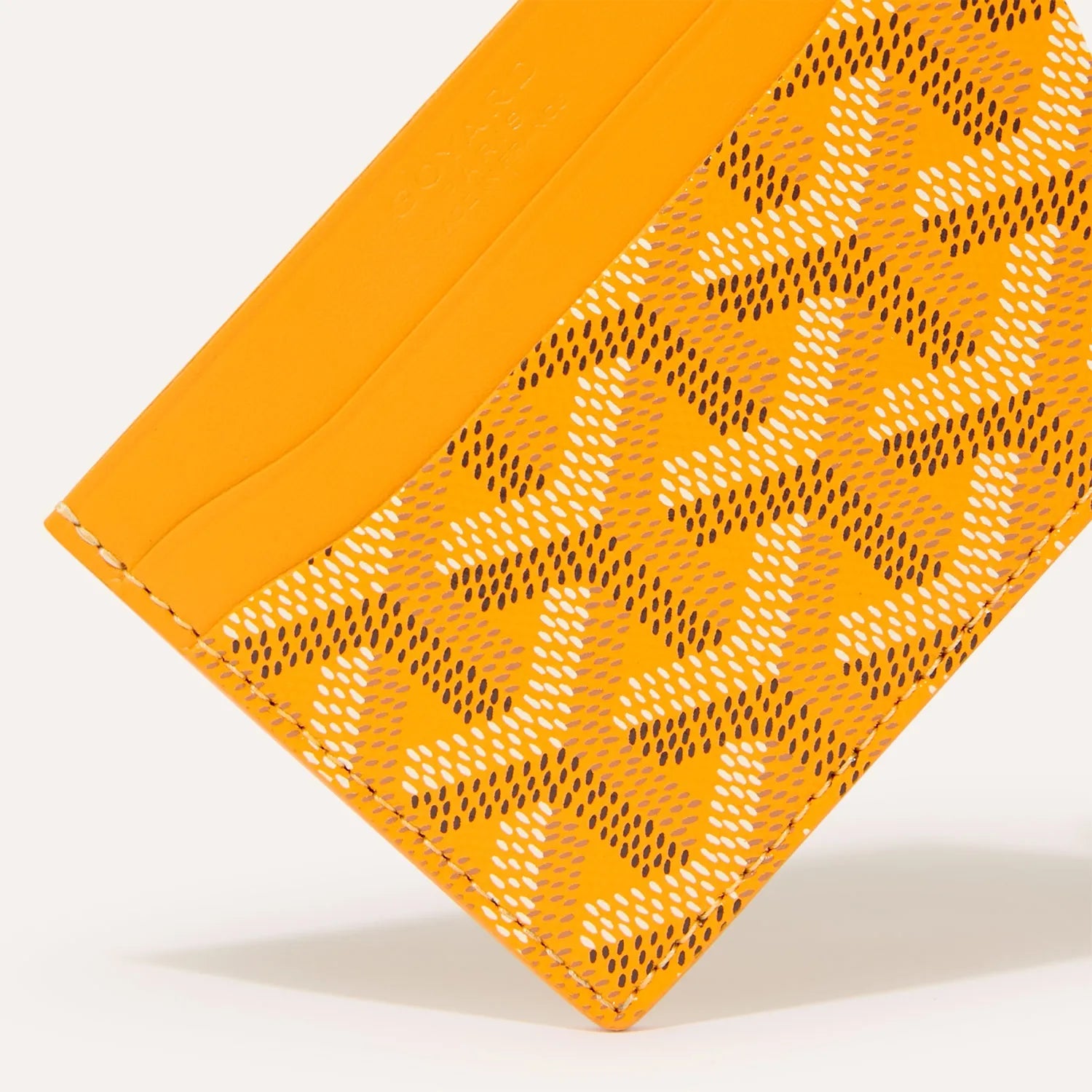 Goyard Saint Sulpice Card Holder - Yellow