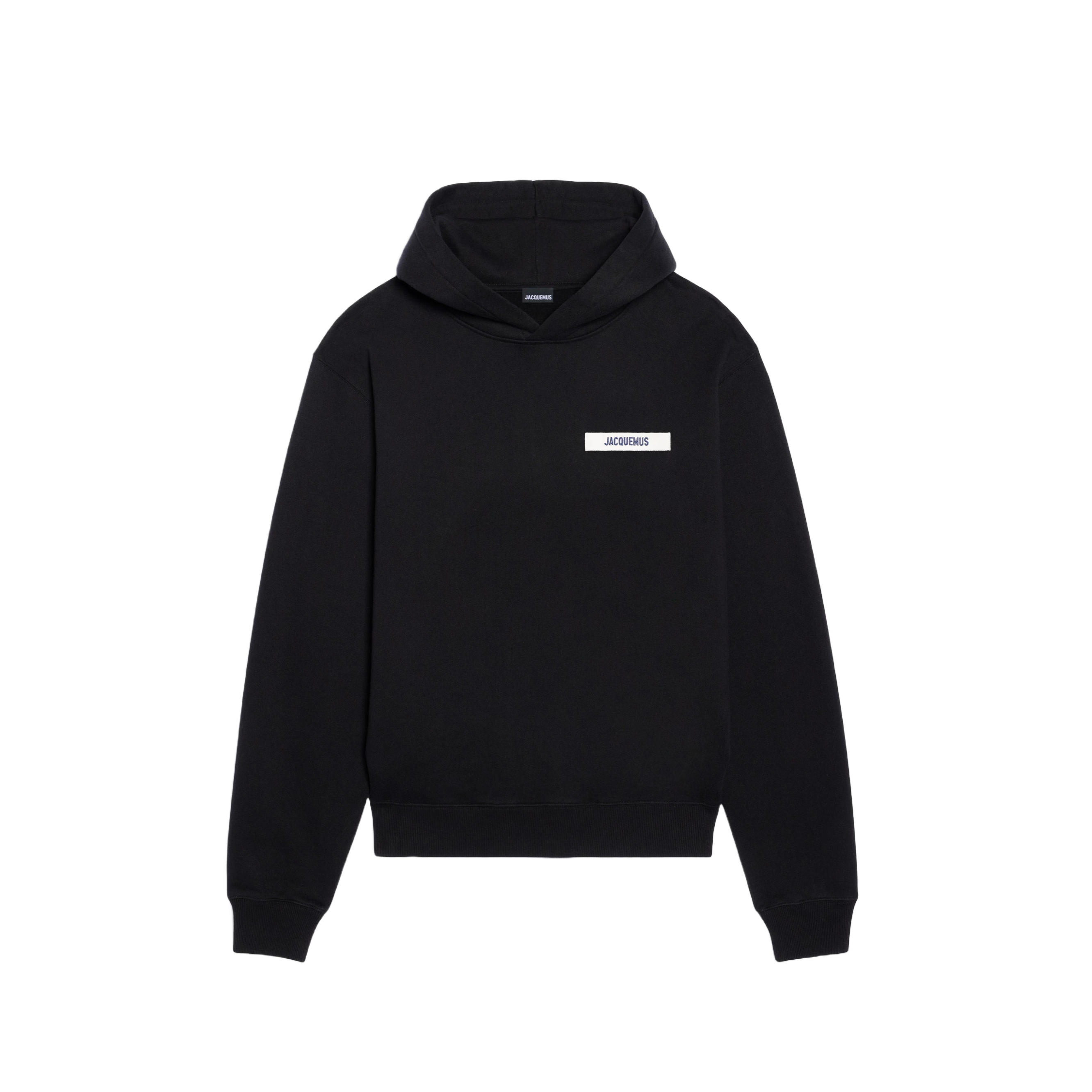 Jacquemus Gros Grain Hoodie - Black