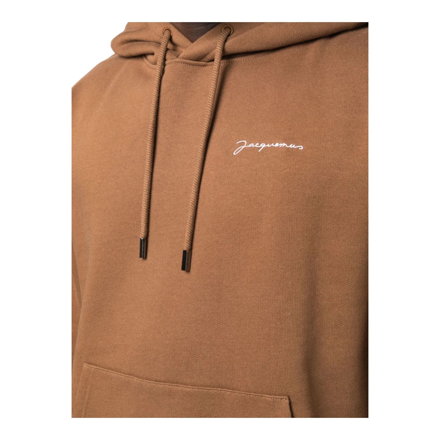 Jacquemus Le Sweatshirt Brodé Hoodie - Brown