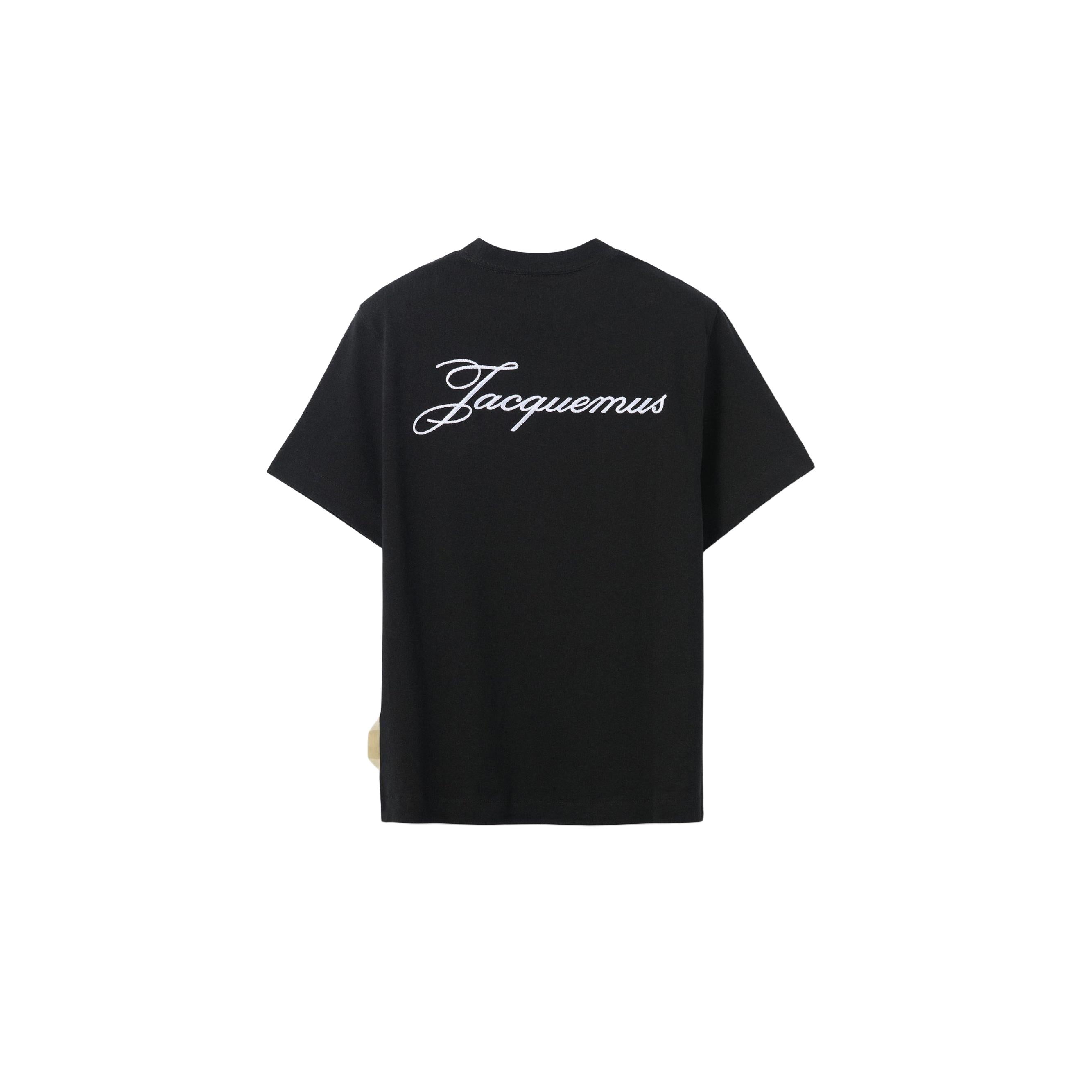 Jacquemus Le T-Shirt Logo - Black