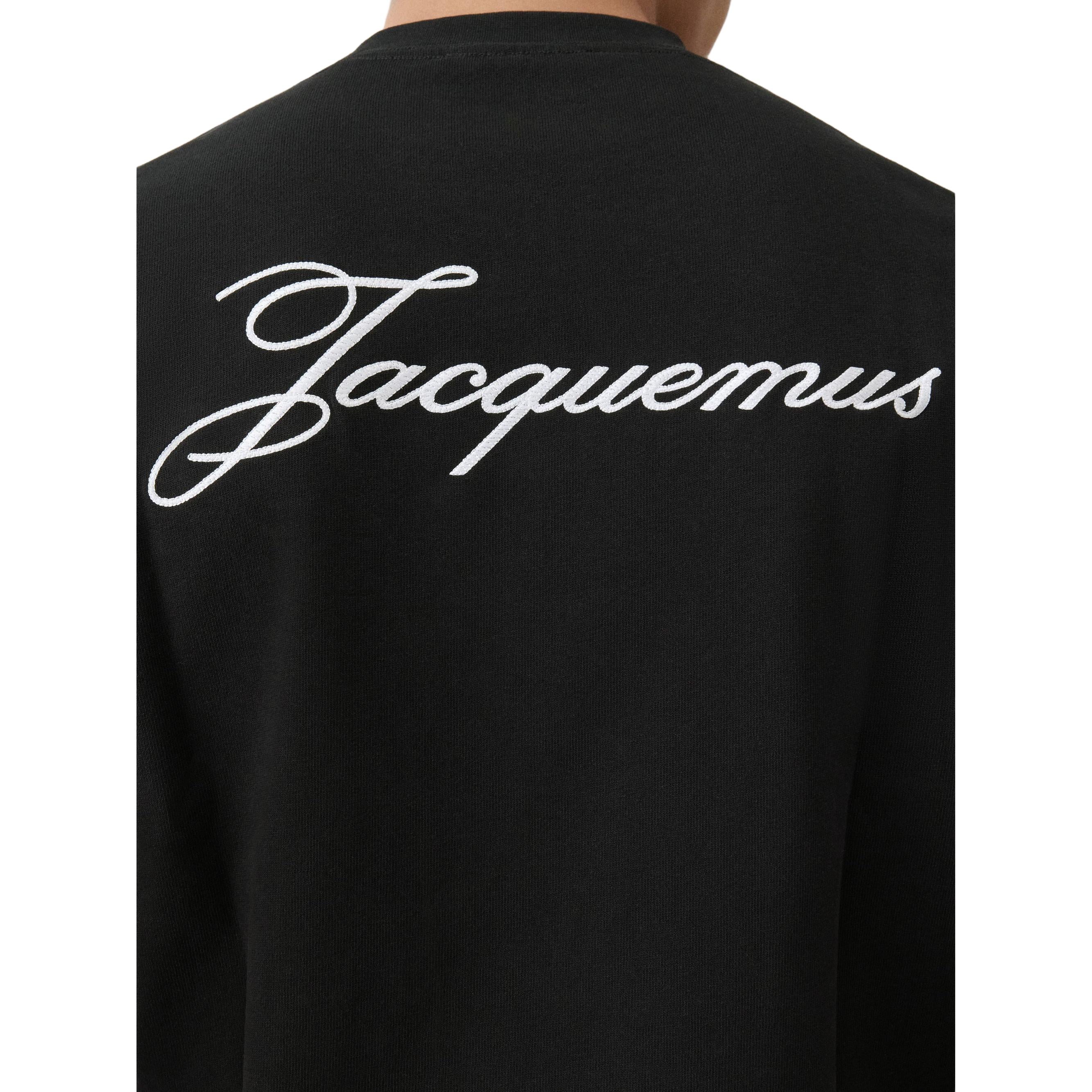 Jacquemus Le T-Shirt Logo - Black