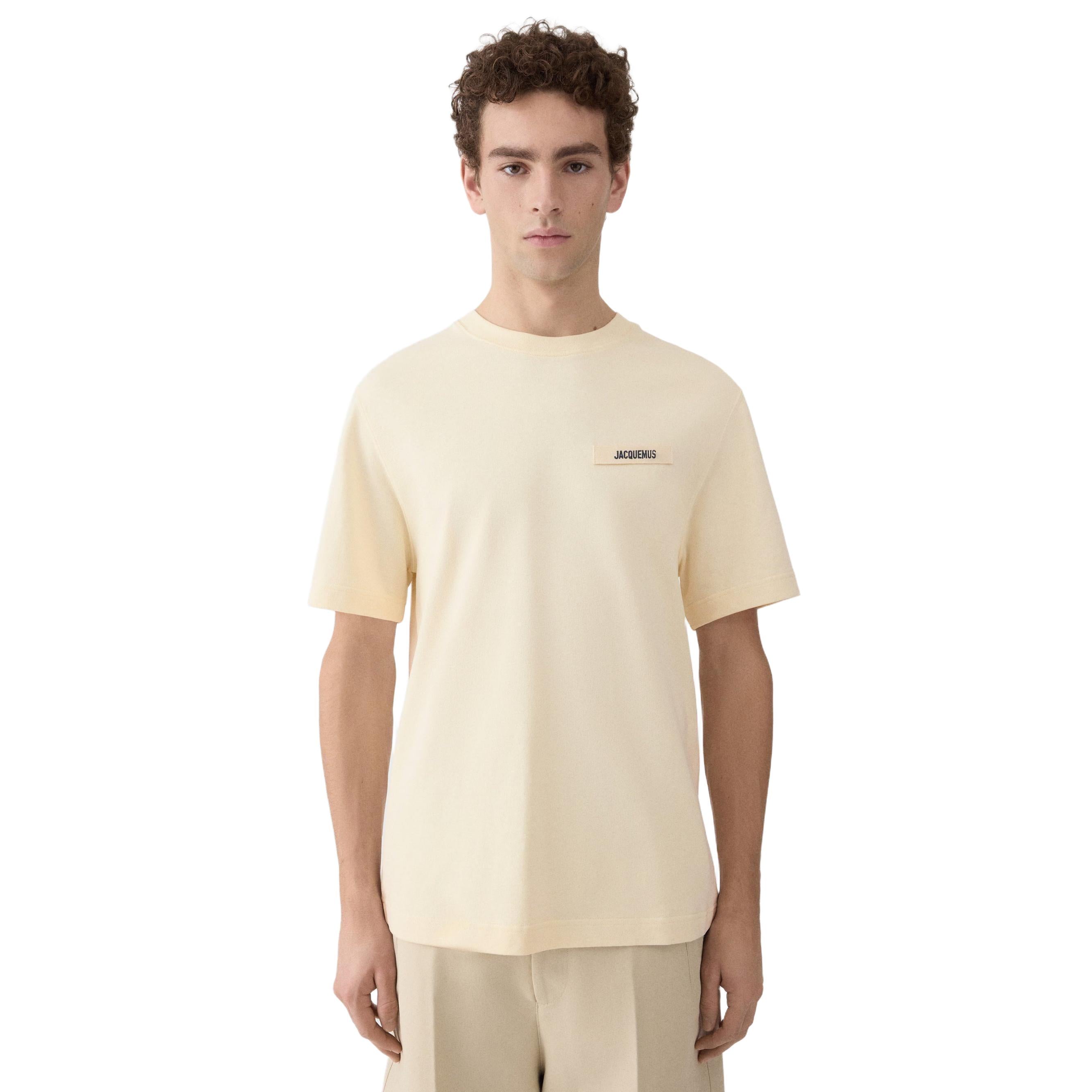 Jacquemus Le T-shirt Gros Grain - Bege