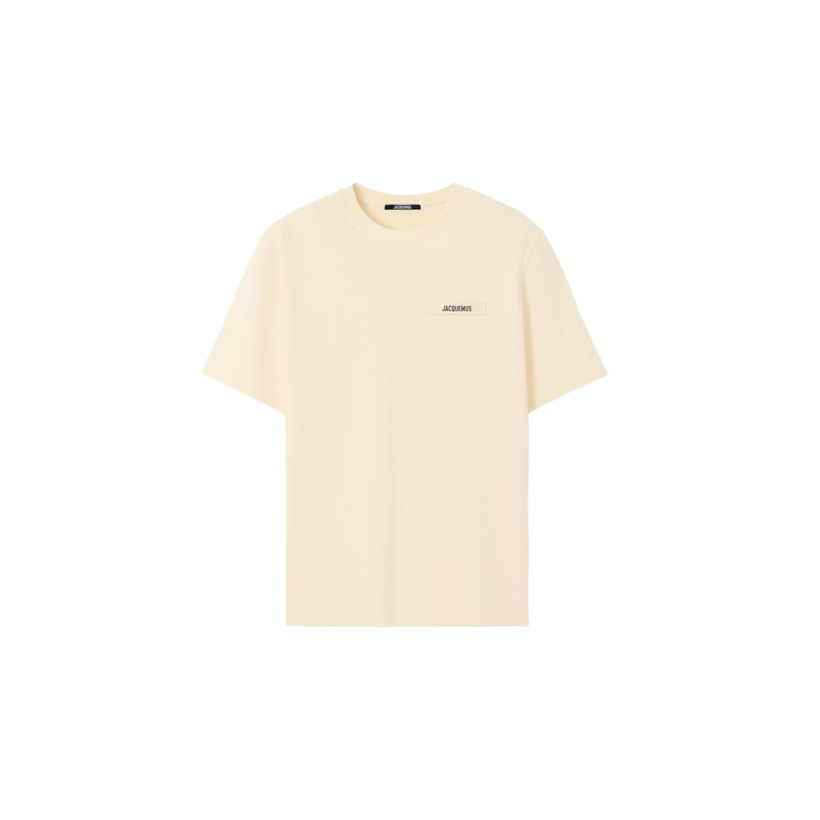Jacquemus Le T-shirt Gros Grain - Bege