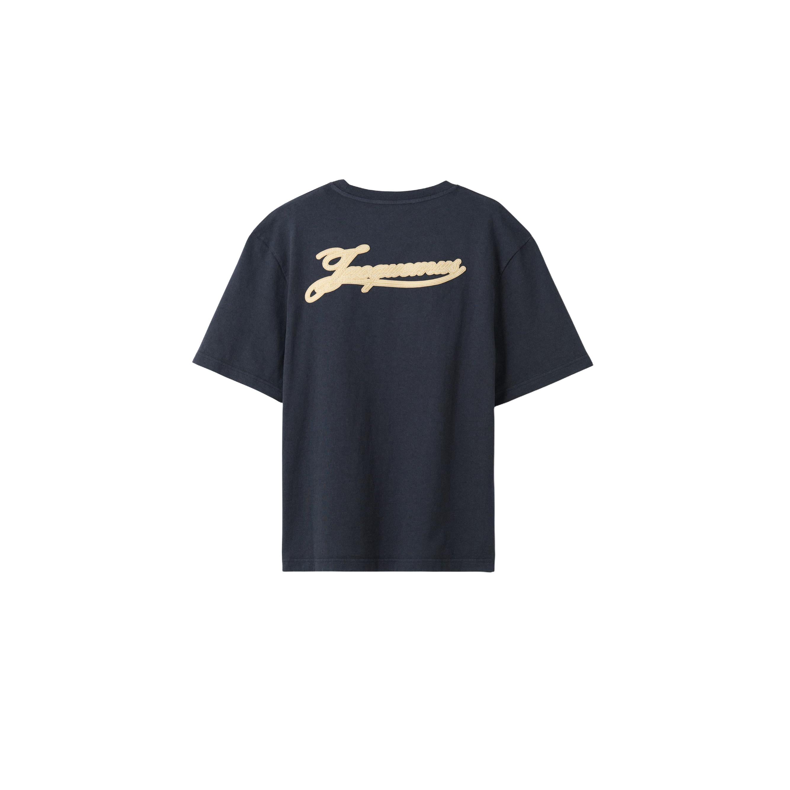 Jacquemus The Torneo Short-Sleeve T-Shirt Rosemary - Dark Navy