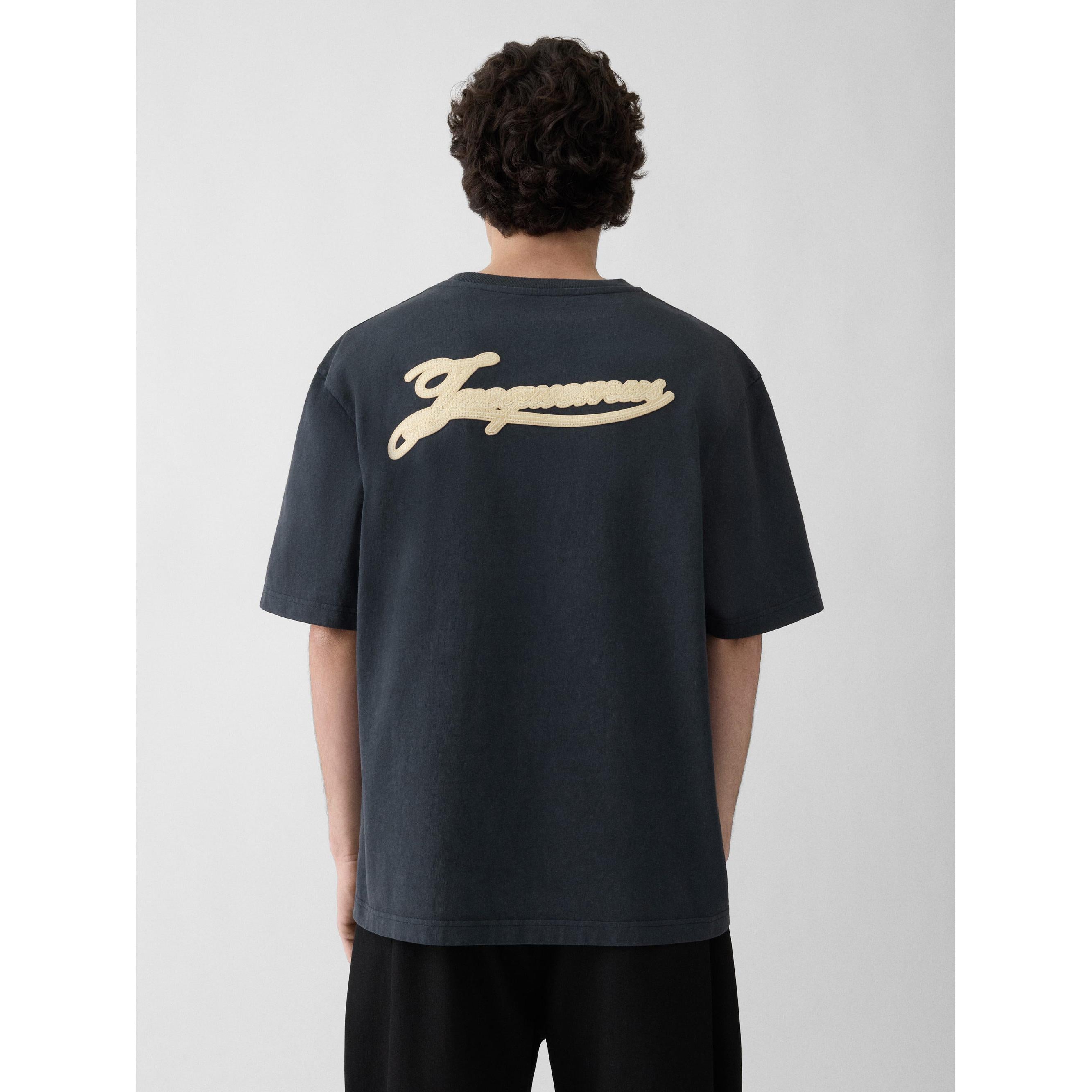 Jacquemus The Torneo Short-Sleeve T-Shirt Rosemary - Dark Navy