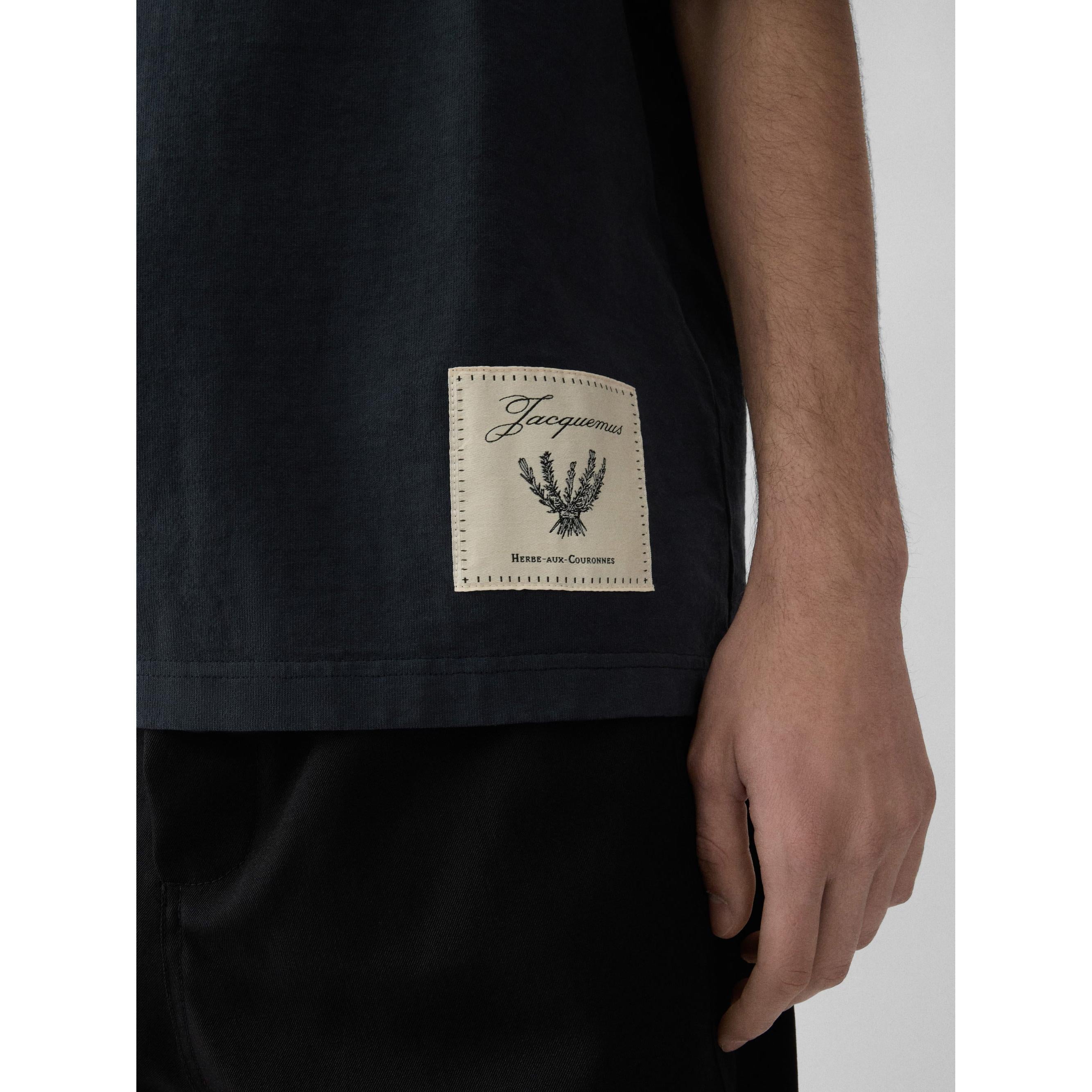 Jacquemus The Torneo Short-Sleeve T-Shirt Rosemary - Dark Navy