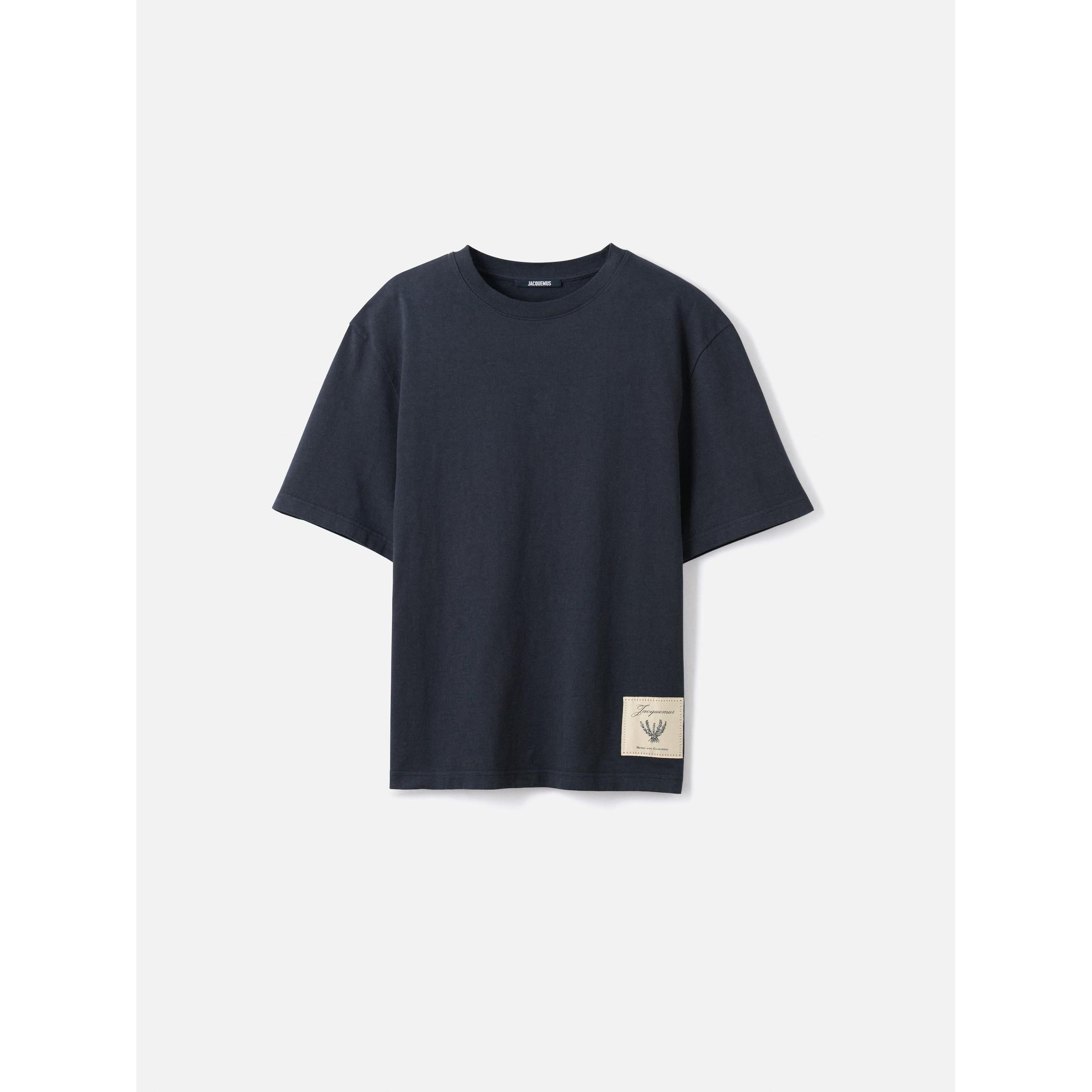 Jacquemus The Torneo Short-Sleeve T-Shirt Rosemary - Dark Navy