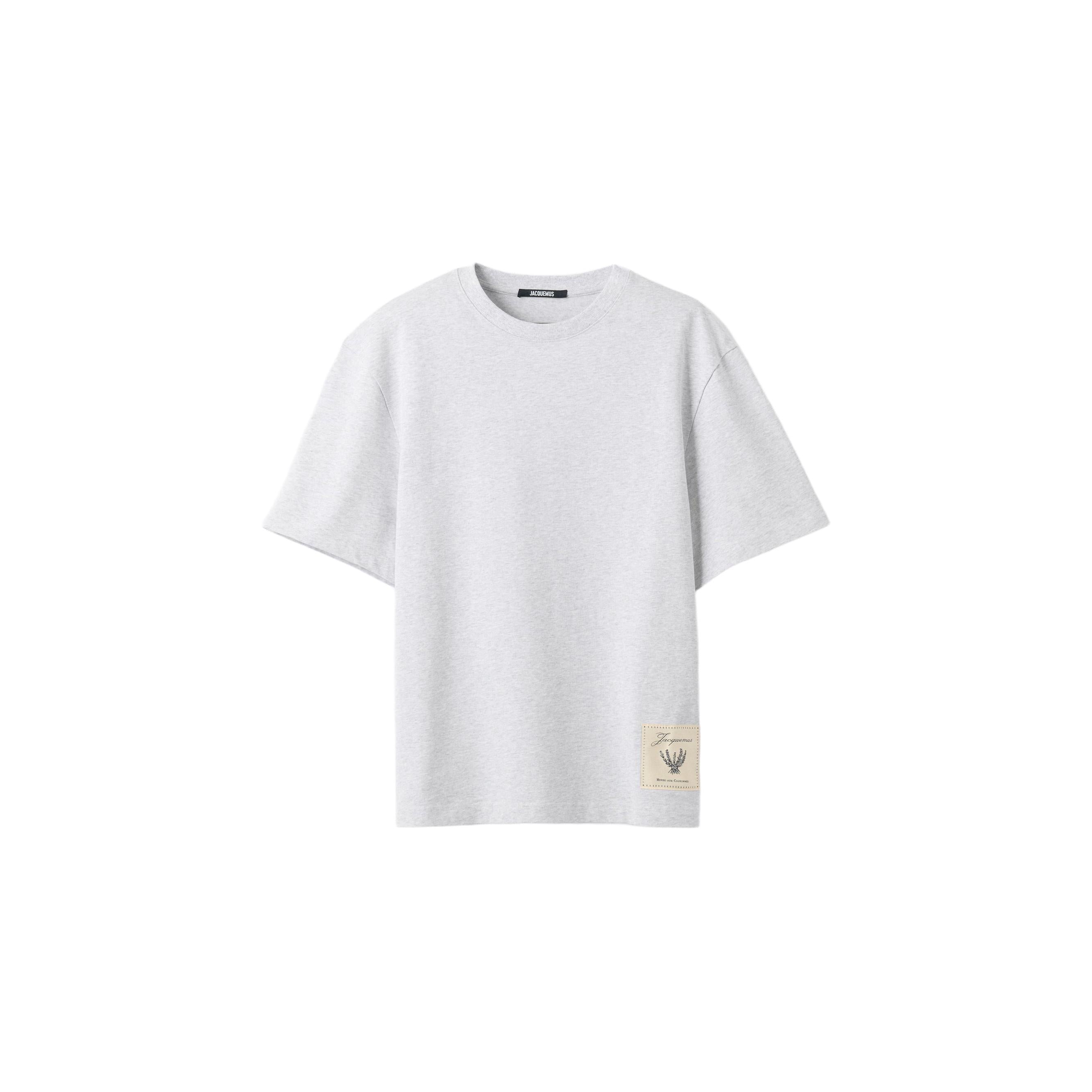 Jacquemus The Torneo Short-Sleeve T-Shirt Rosemary - Grey