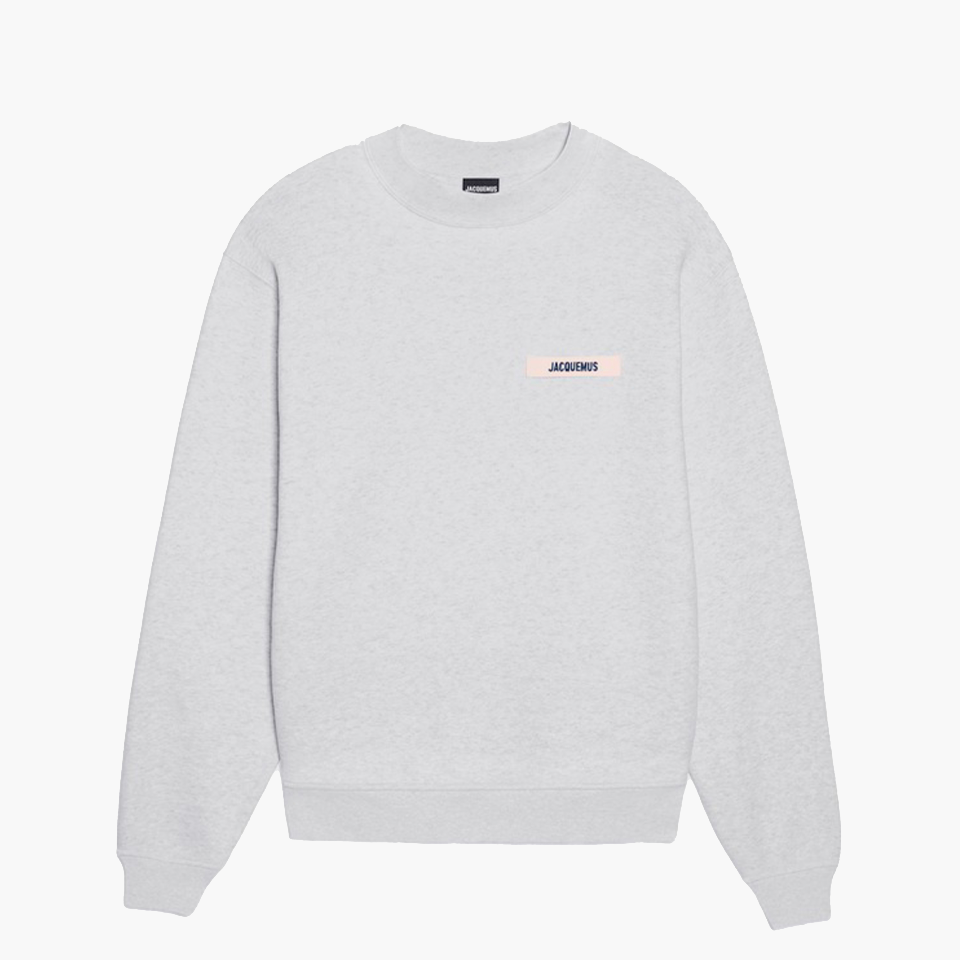 Jacquemus Gros Grain Crewneck - Grey