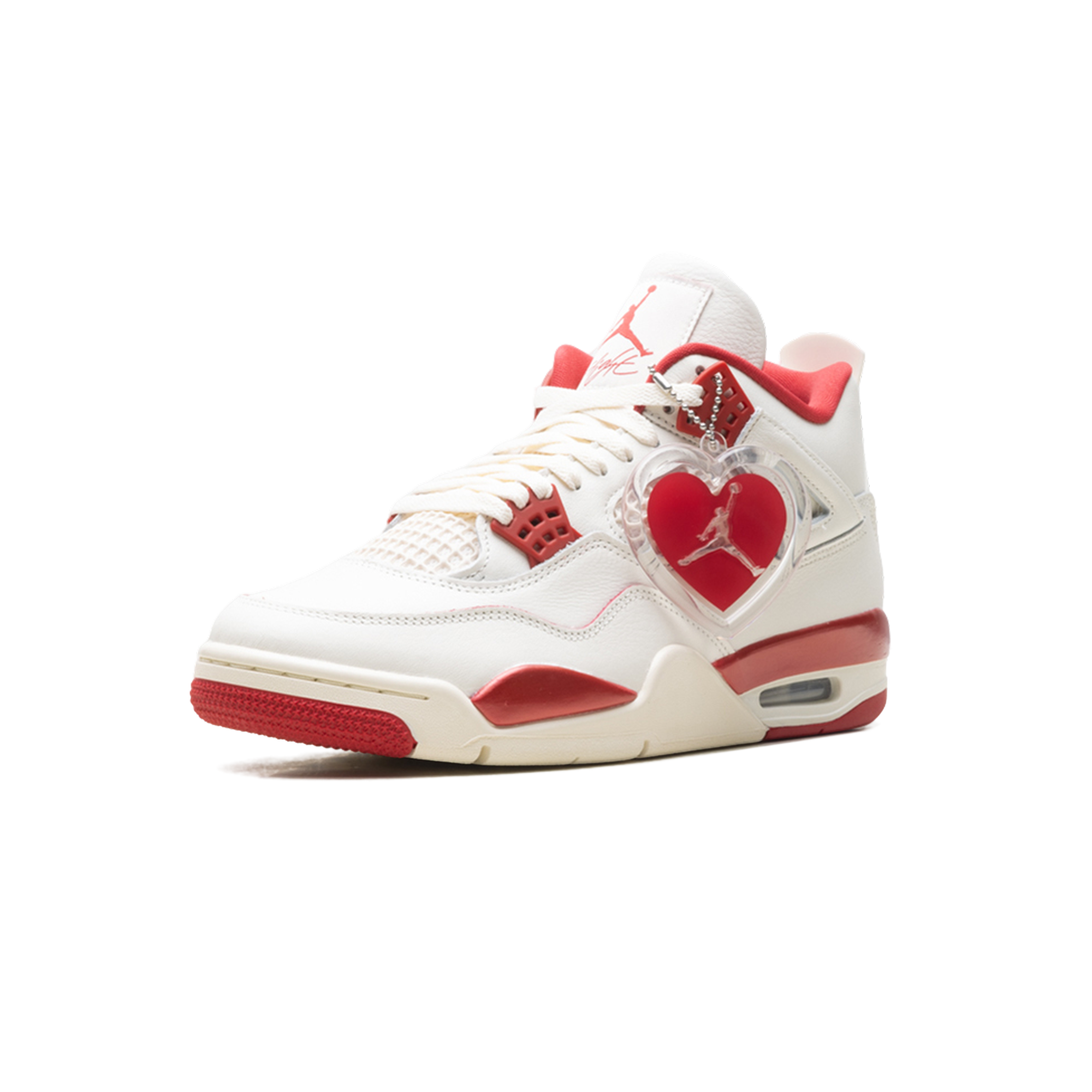 Jordan 4 Retro - Valentine's Day Sierra Red
