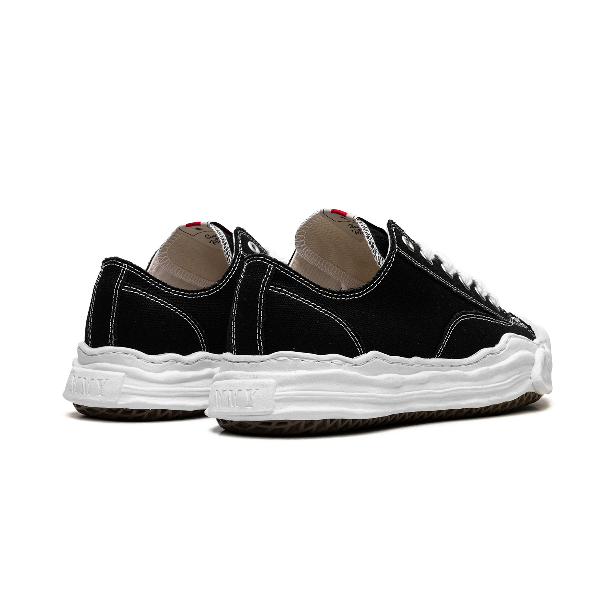 Maison Mihara Yasuhiro Hank OG Sole Canvas Low - Black