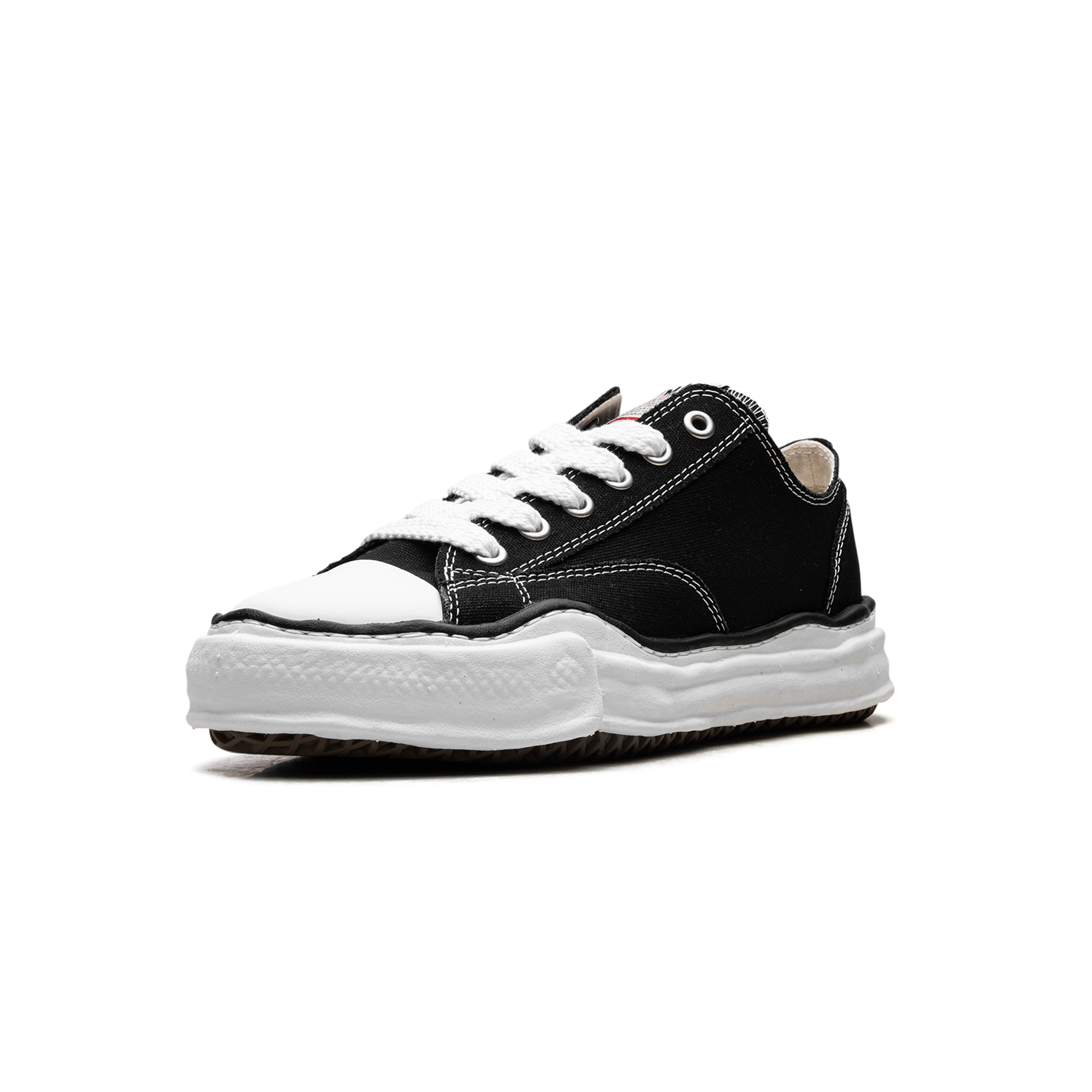 Maison Mihara Yasuhiro Peterson OG Sole Canvas Low - Black Maison Mihara Yasuhiro Peterson OG Sole Canvas Low - Black