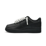 Nike Air Force 1 Low Rope Laces - Black White