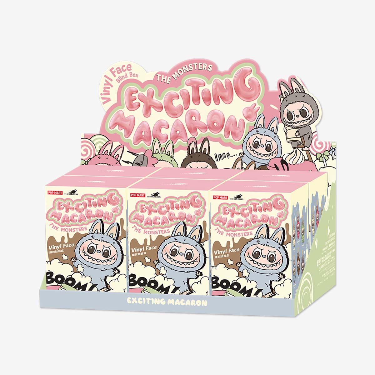 Pop Mart Labubu The Monsters - Exciting Macarons