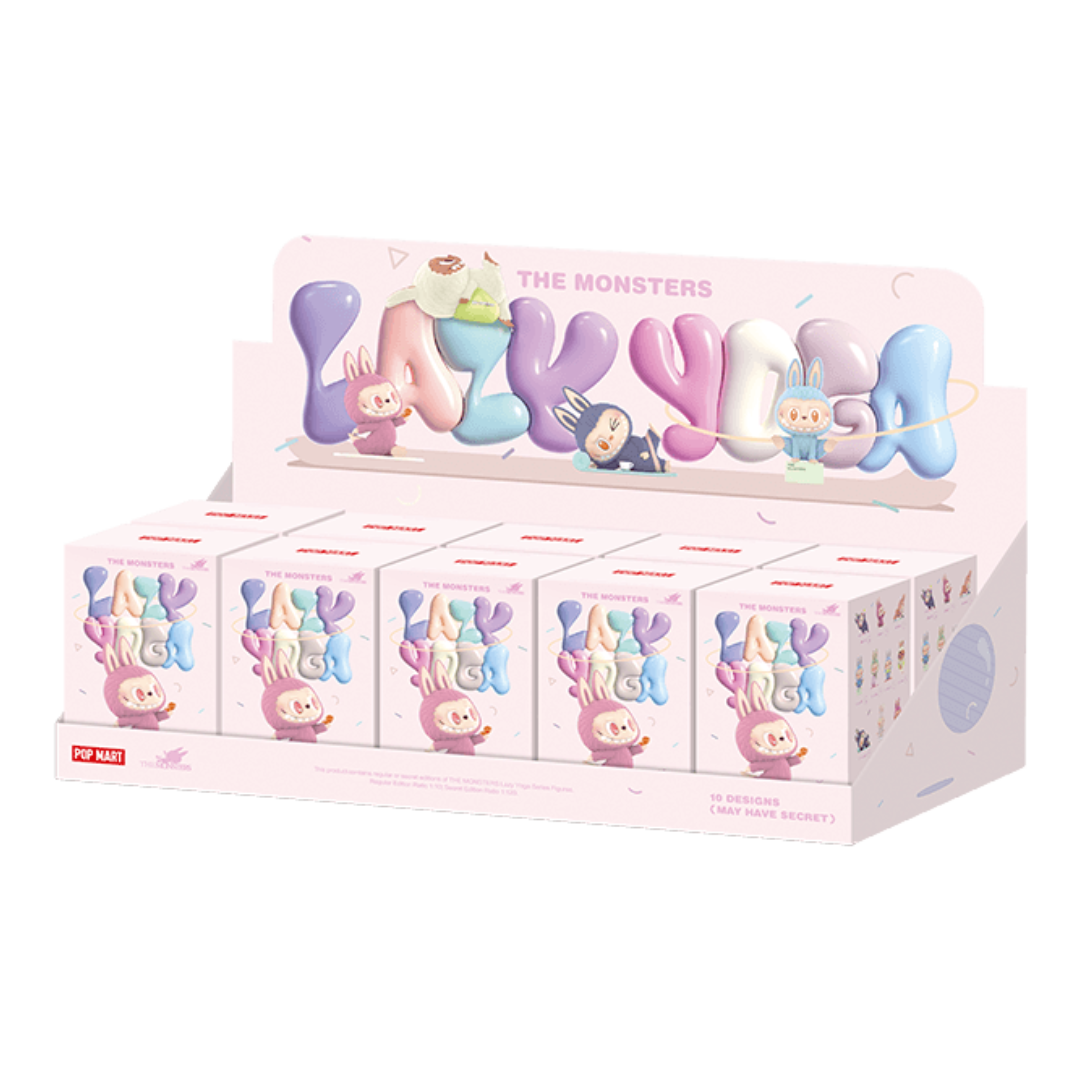 Pop Mart Labubu The Monsters - Lazy Yoga Series