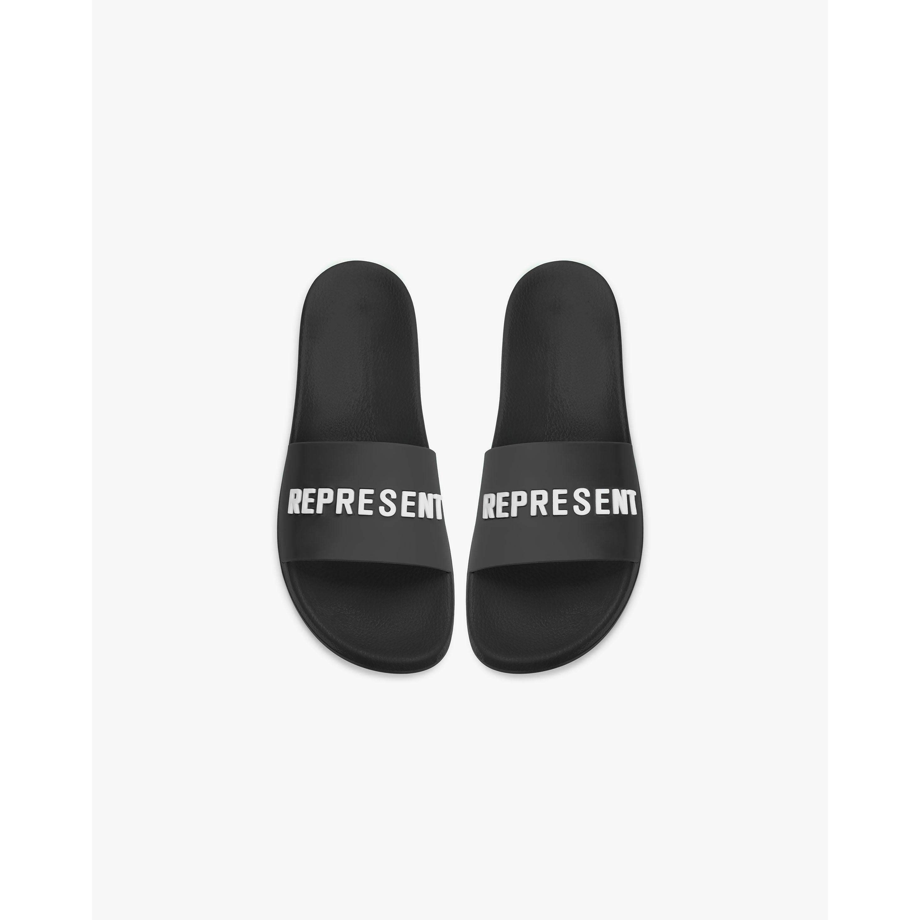Represent Pool Slide - Black