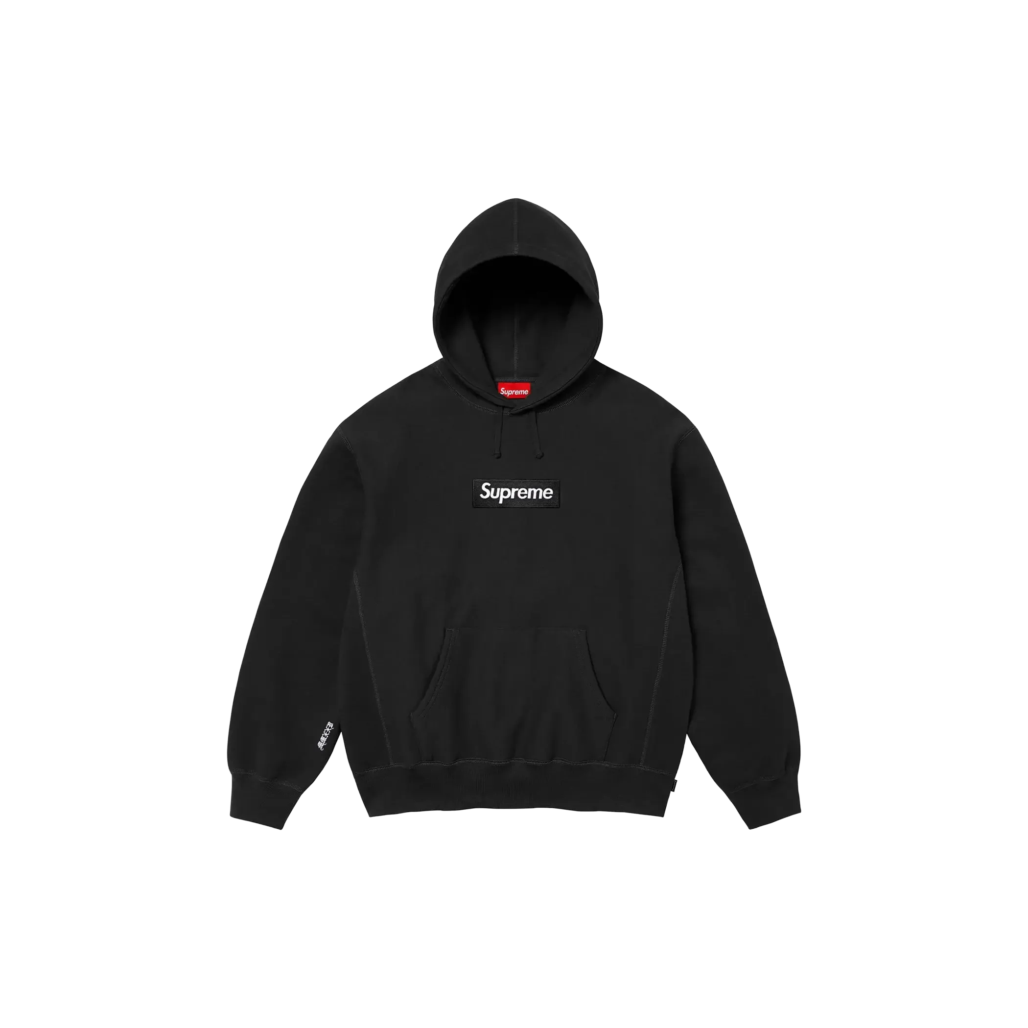 Supreme Box Logo Hooded Sweatshirt - Black