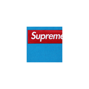 Supreme Box Logo Hooded Sweatshirt - Cyan