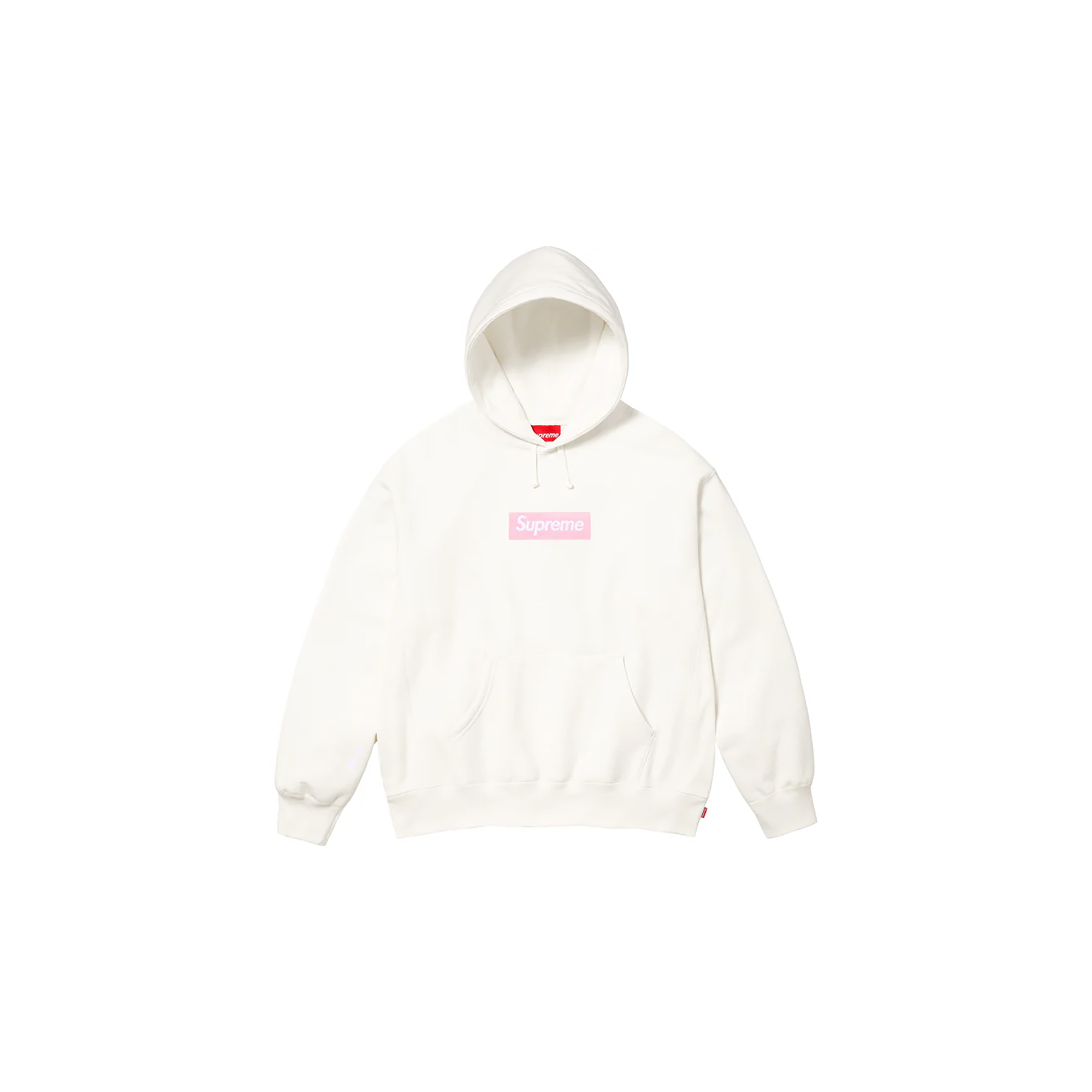 Supreme Box Logo Hooded Sweatshirt - White